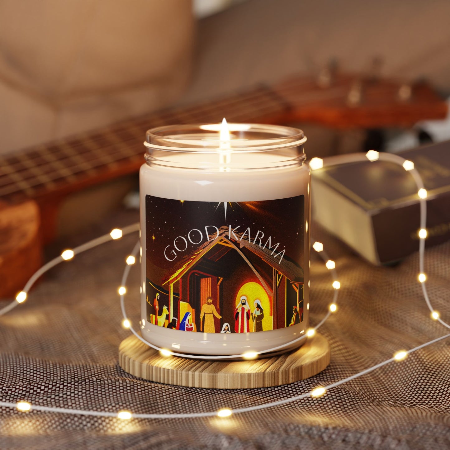 GOOD KARMA. Scented Soy Candle, 9oz