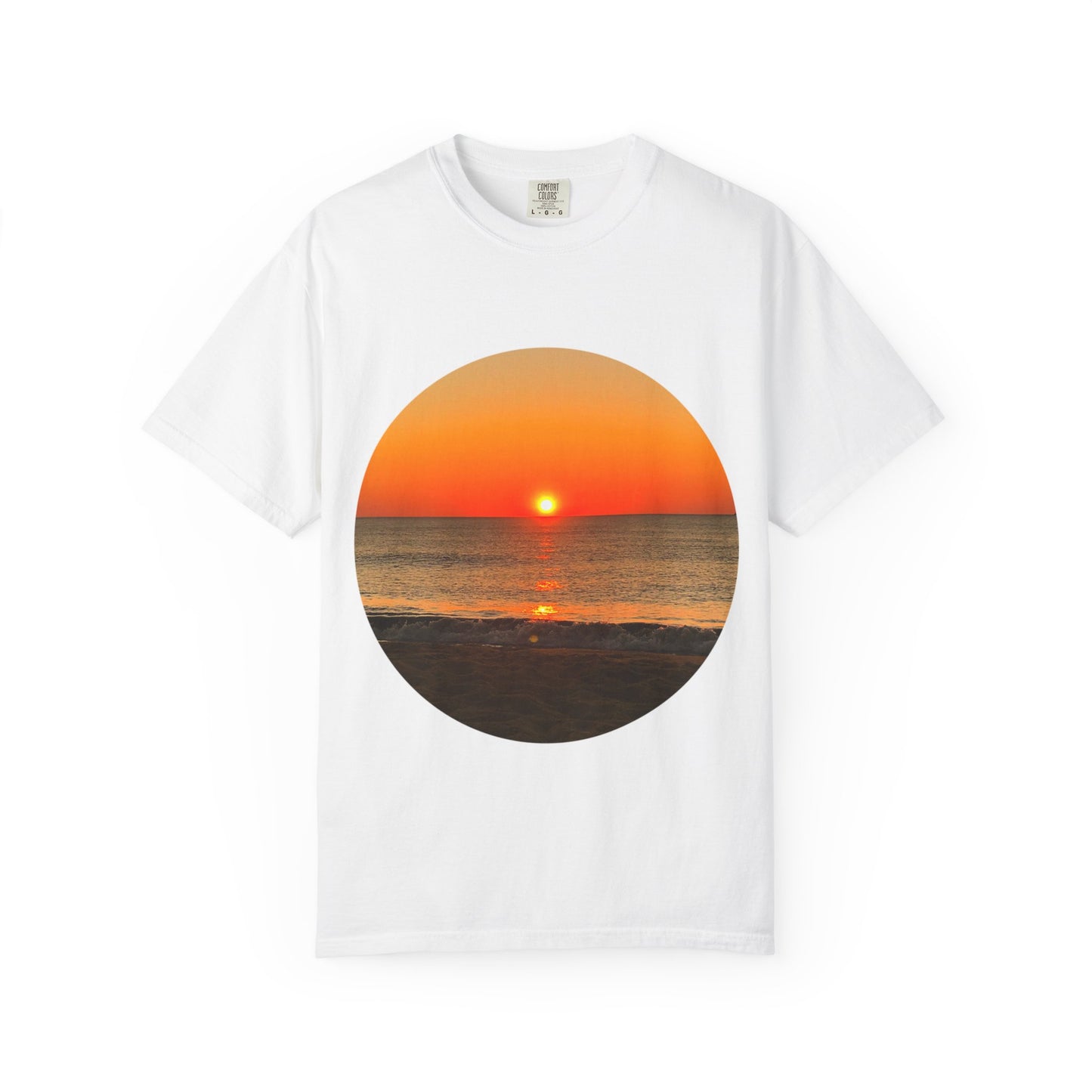 Sunset Vibes Graphic Tee - 'Open Your Eyes' Inspirational Unisex T-shirt
