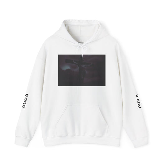 Inspirational Faith Hoodie - Unisex Heavy Blend Sweatshirt with Biblical Quote