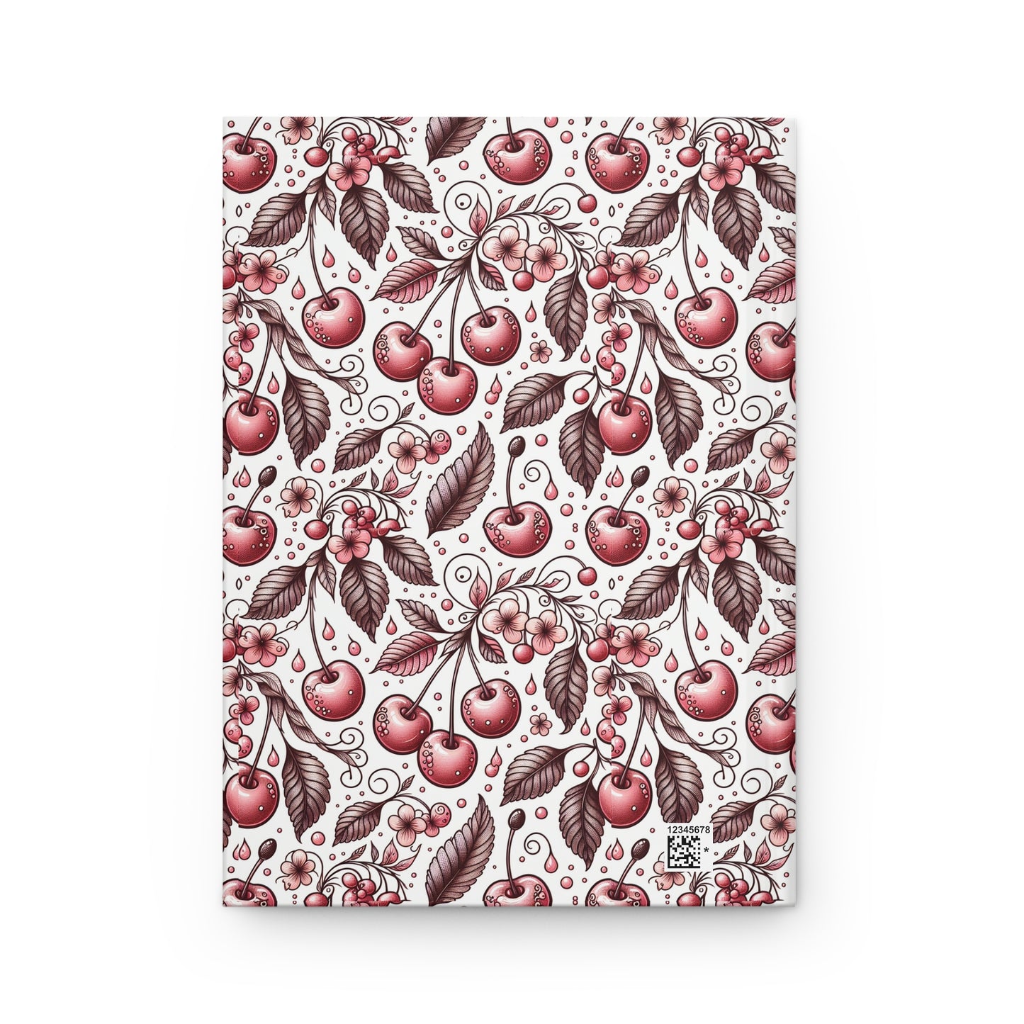 Vintage Cherry Blossom Hardcover Journal - Elegant Floral Design