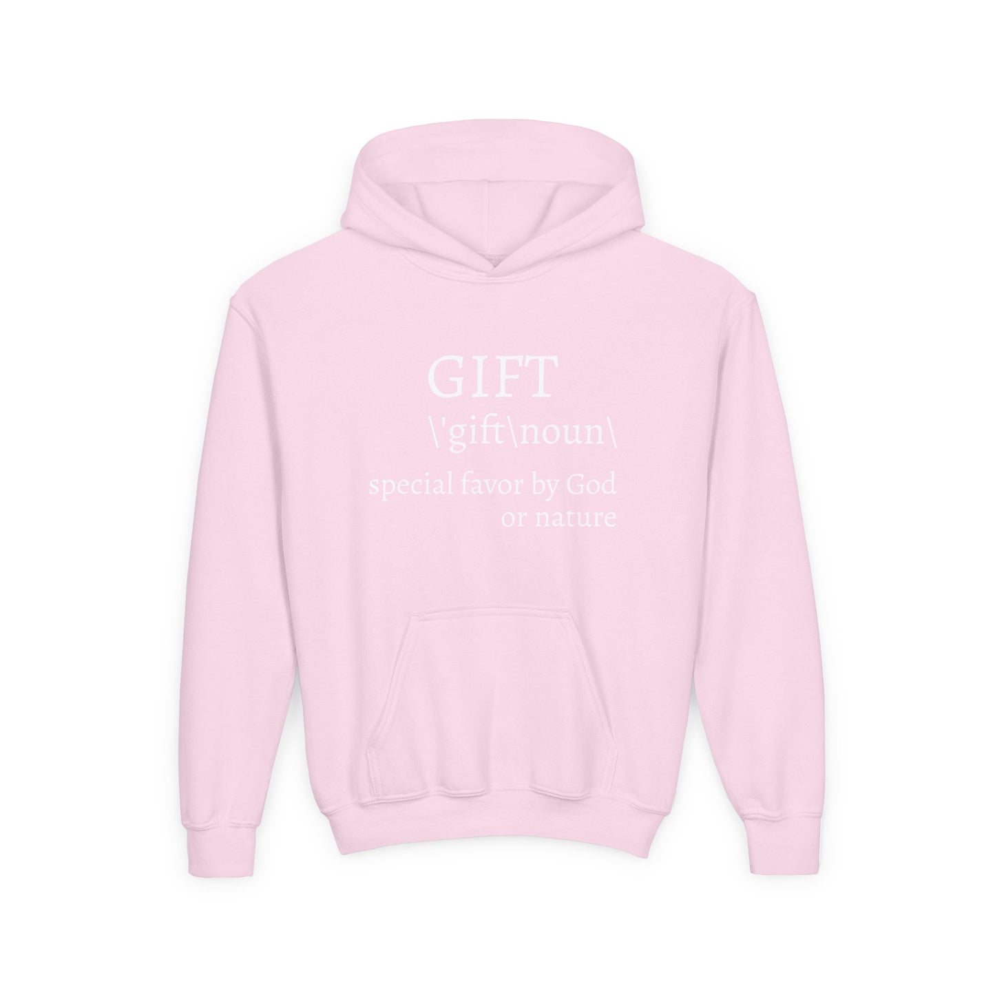 Inspirational Gift Hoodie for Youth - Special Favor by God