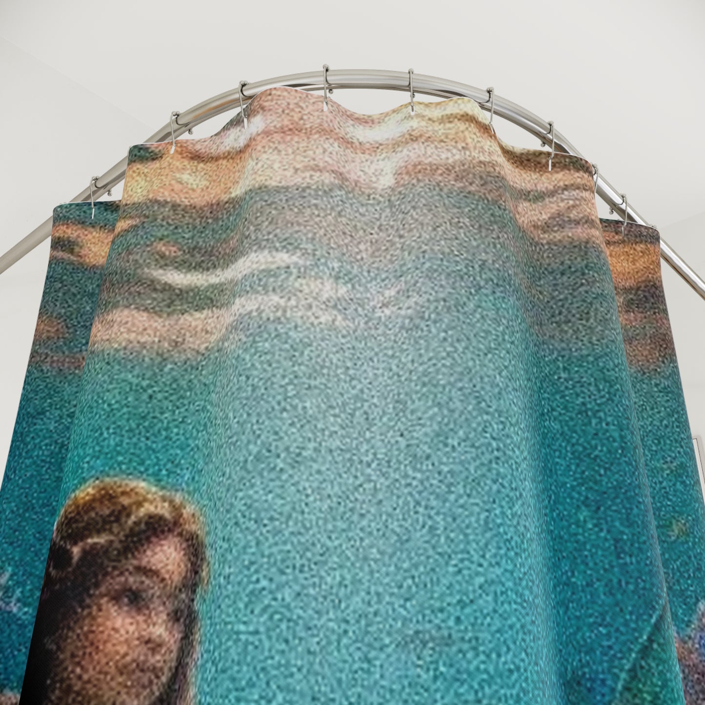 Mermaid Oasis Shower Curtain - Underwater Fantasy Decor for Bathroom