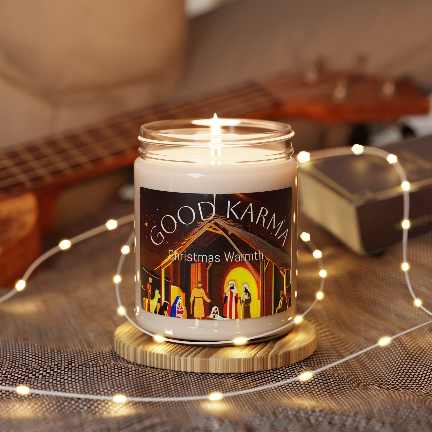 GOOD KARMA. Scented Soy Candle, 9oz