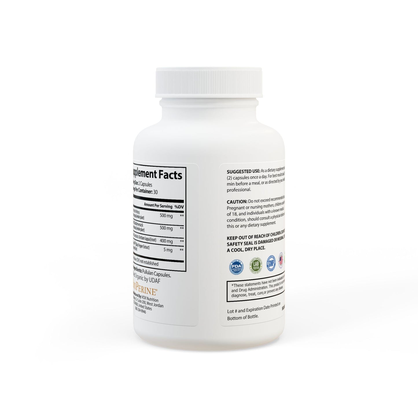GOOD KARMA. Sea Moss Supplement (60 Capsules)