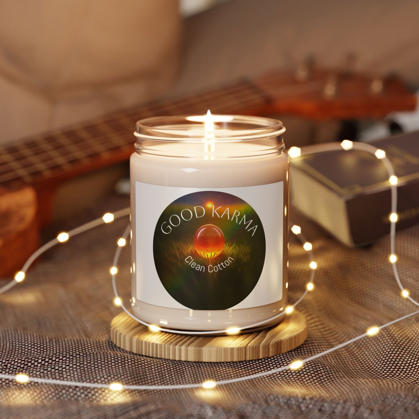 GOOD KARMA. Scented Soy Candle, 9oz