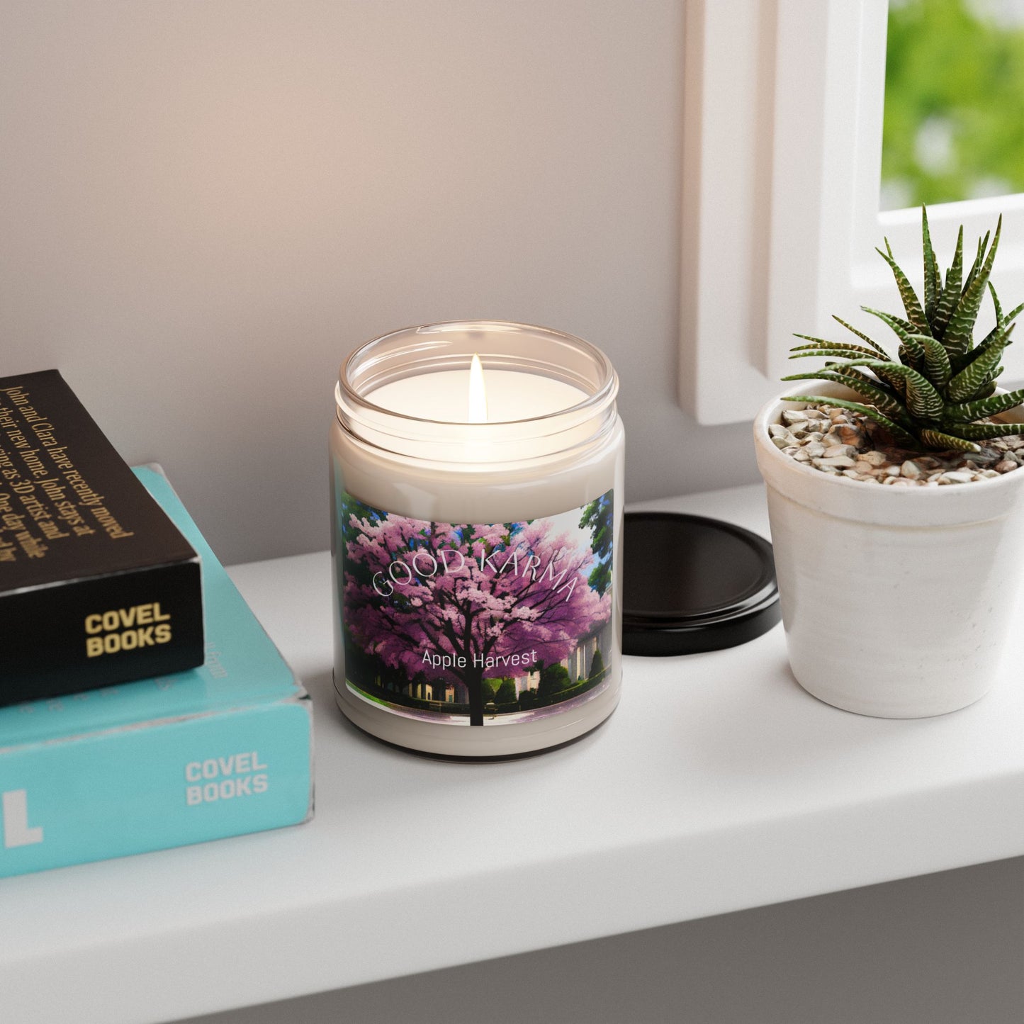 GOOD KARMA. Scented Soy Candle, 9oz