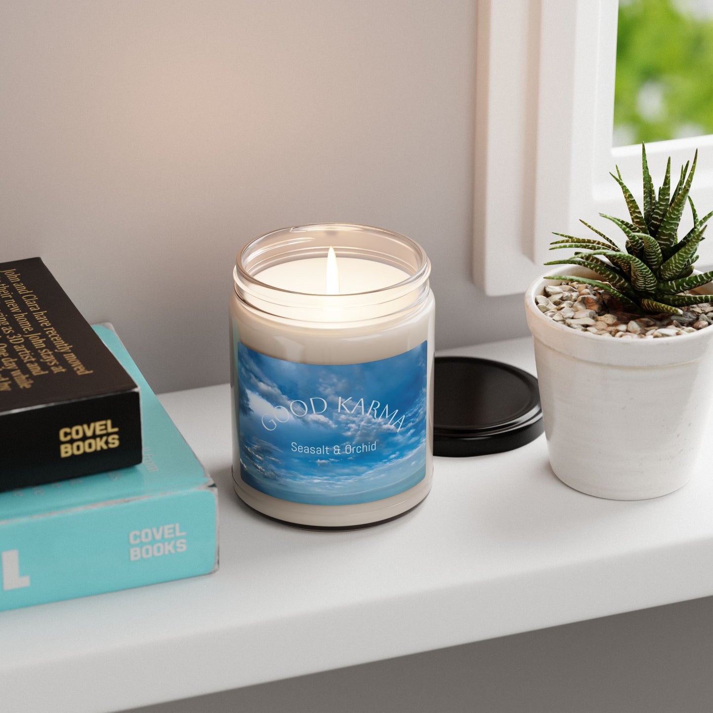 GOOD KARMA. Scented Soy Candle, 9oz