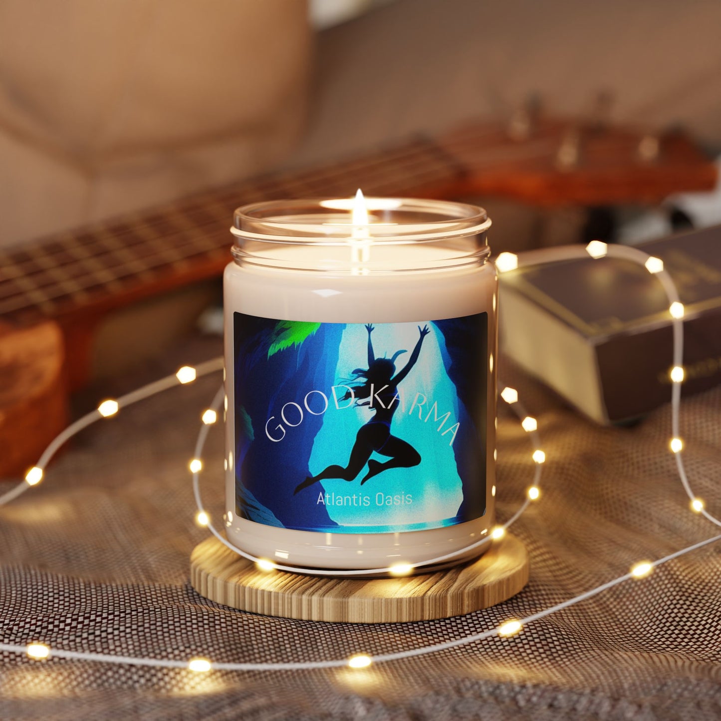 GOOD KARMA. Scented Soy Candle, 9oz