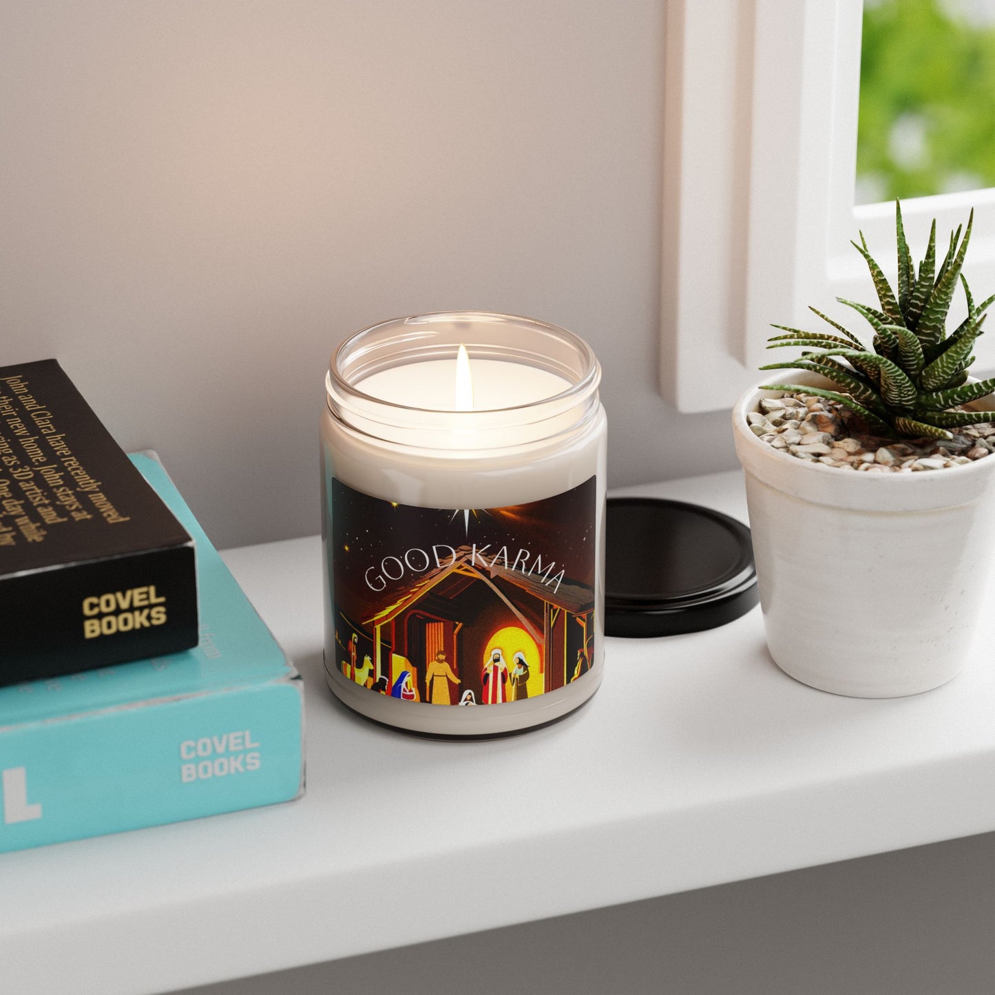 GOOD KARMA. Scented Soy Candle, 9oz