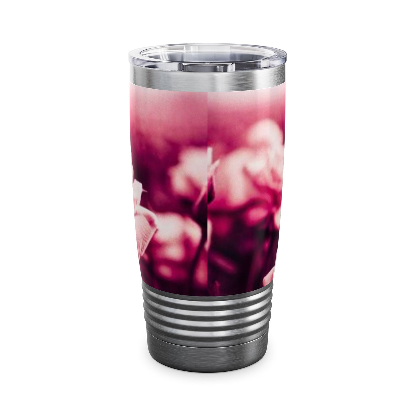 Inspirational Mom Ringneck Tumbler | Floral 20oz Travel Mug