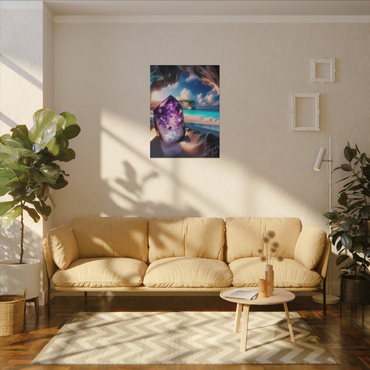 Amythest Oasis. Matte Canvas, Stretched, 0.75" (Multi-Size)