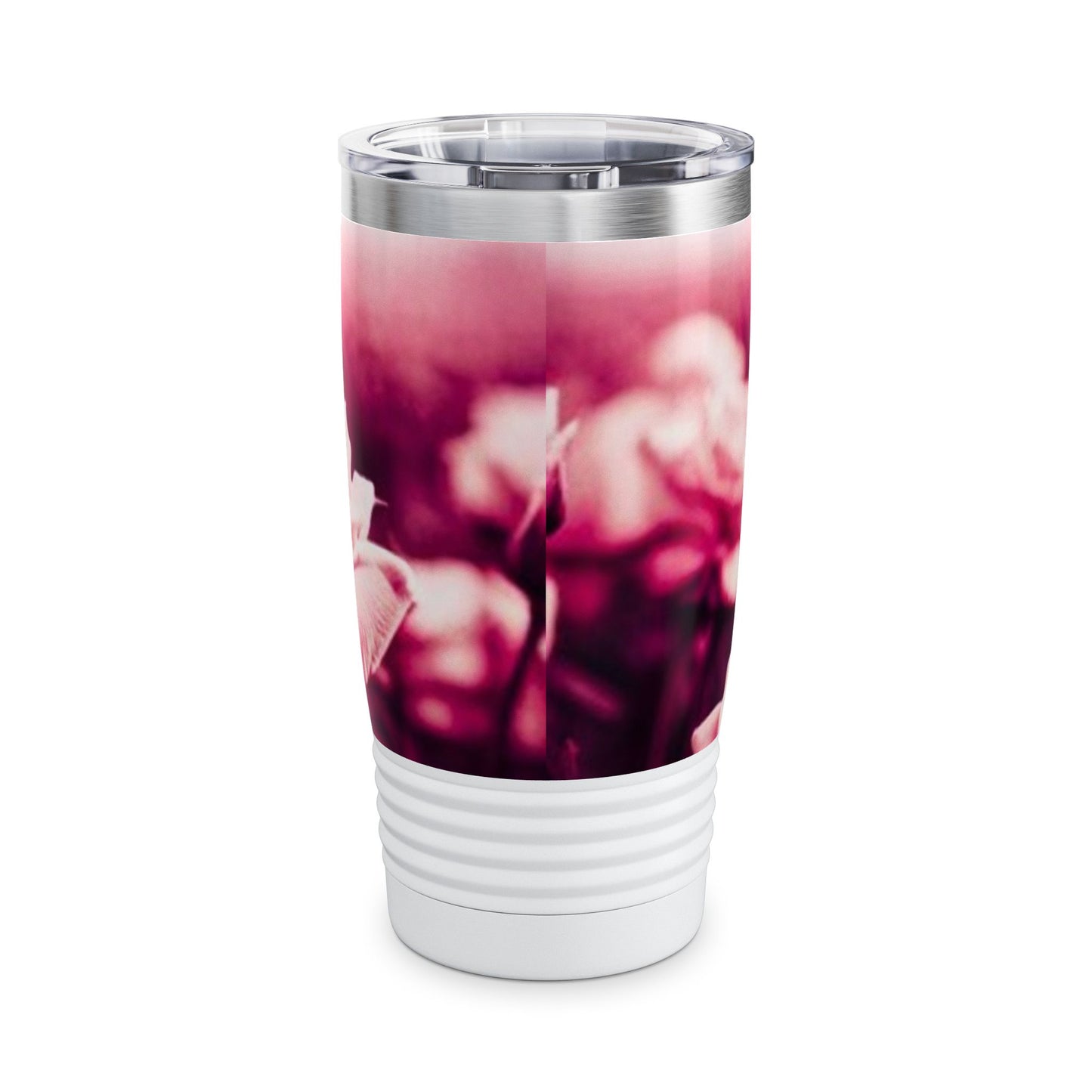 Inspirational Mom Ringneck Tumbler | Floral 20oz Travel Mug