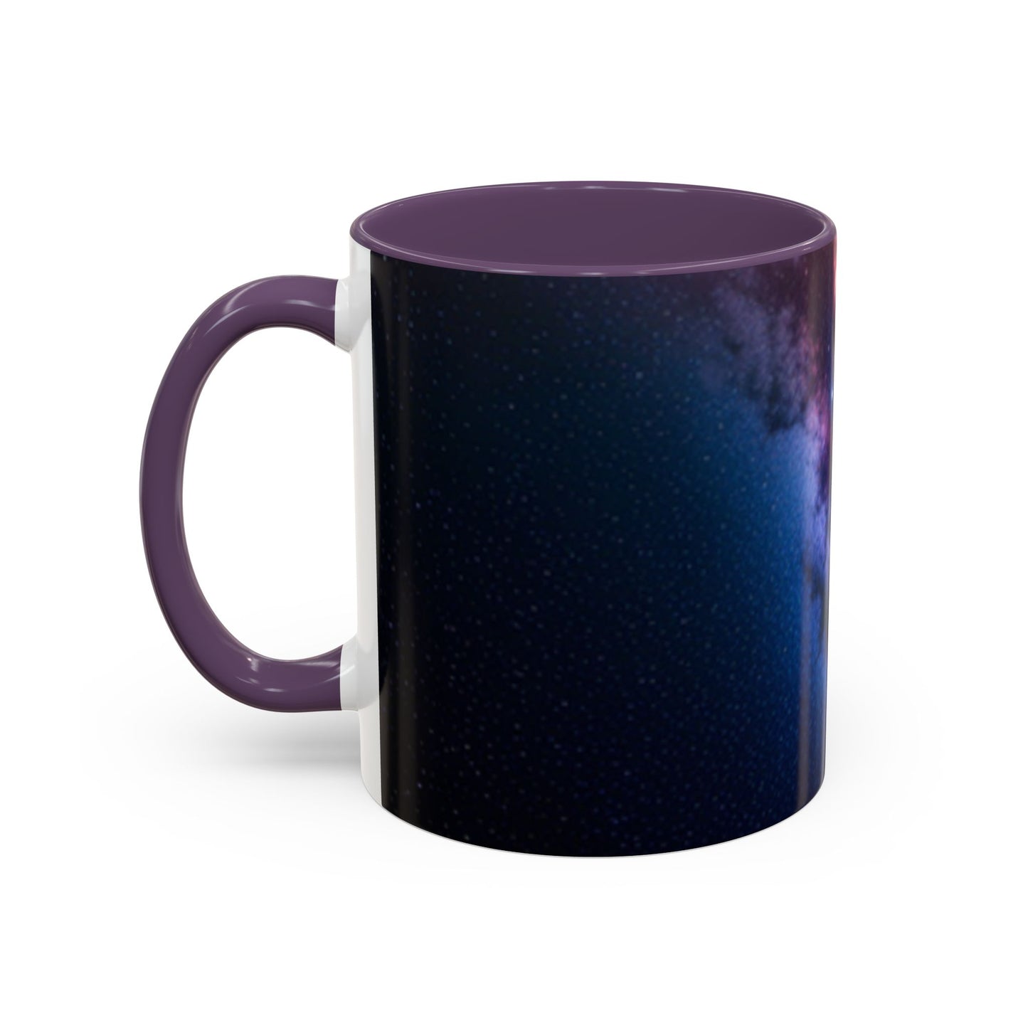 Galaxy Accent Coffee Mug | Astronomy-Inspired Ceramic | Space Lover Gift