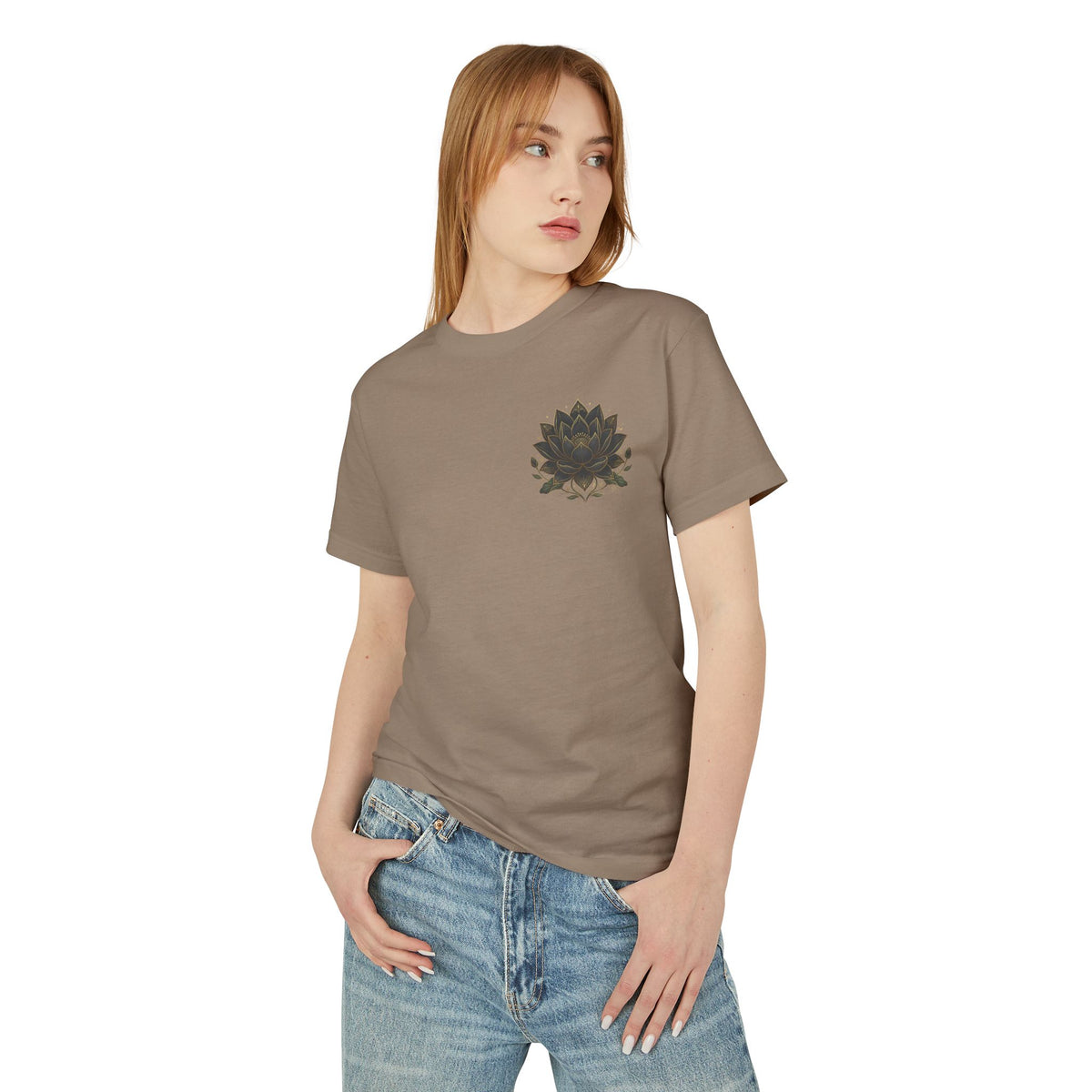 Zen Master Graphic Tee_Anime_FanArt — Meditation Lotus Vintage-Style Cotton T-Shirt