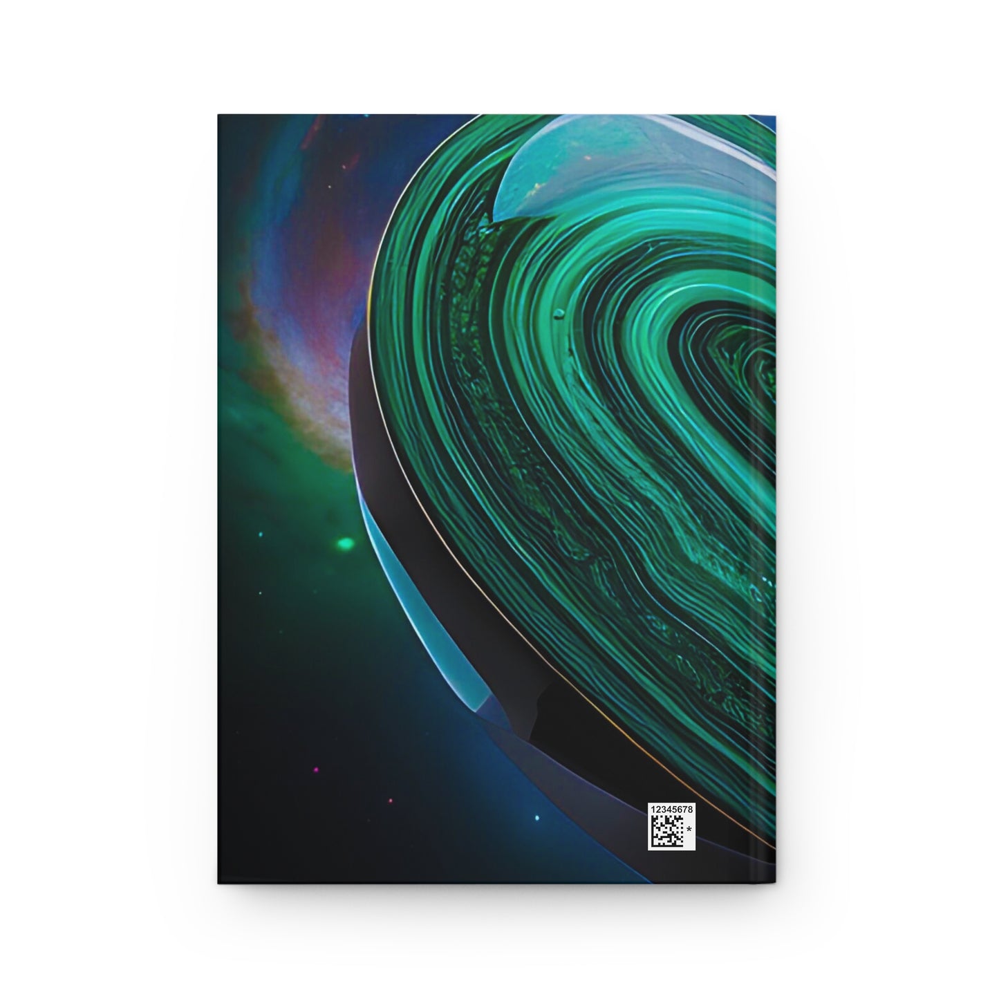 Cosmic Heart Hardcover Journal – Matte Finish, Inspirational Notebook