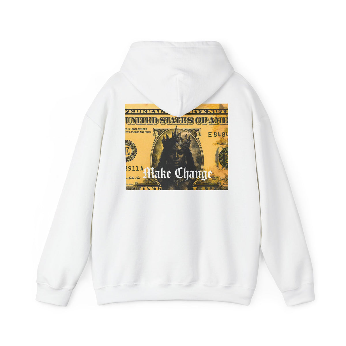 Money Change Hoodie — Graphic Dollar Bill 'Make Change' Streetwear Hoodie