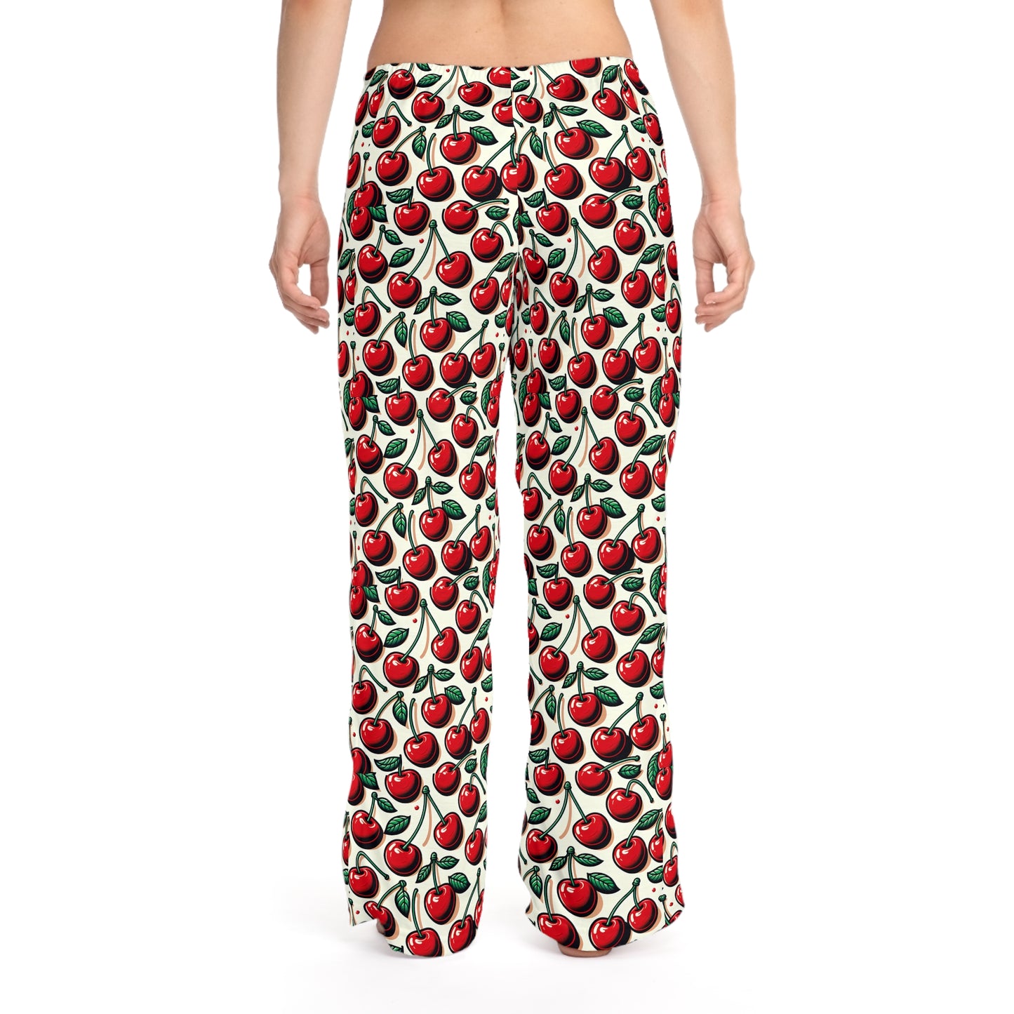 Cherry Print Women's Pajama Pants – Cozy & Cute Loungewear