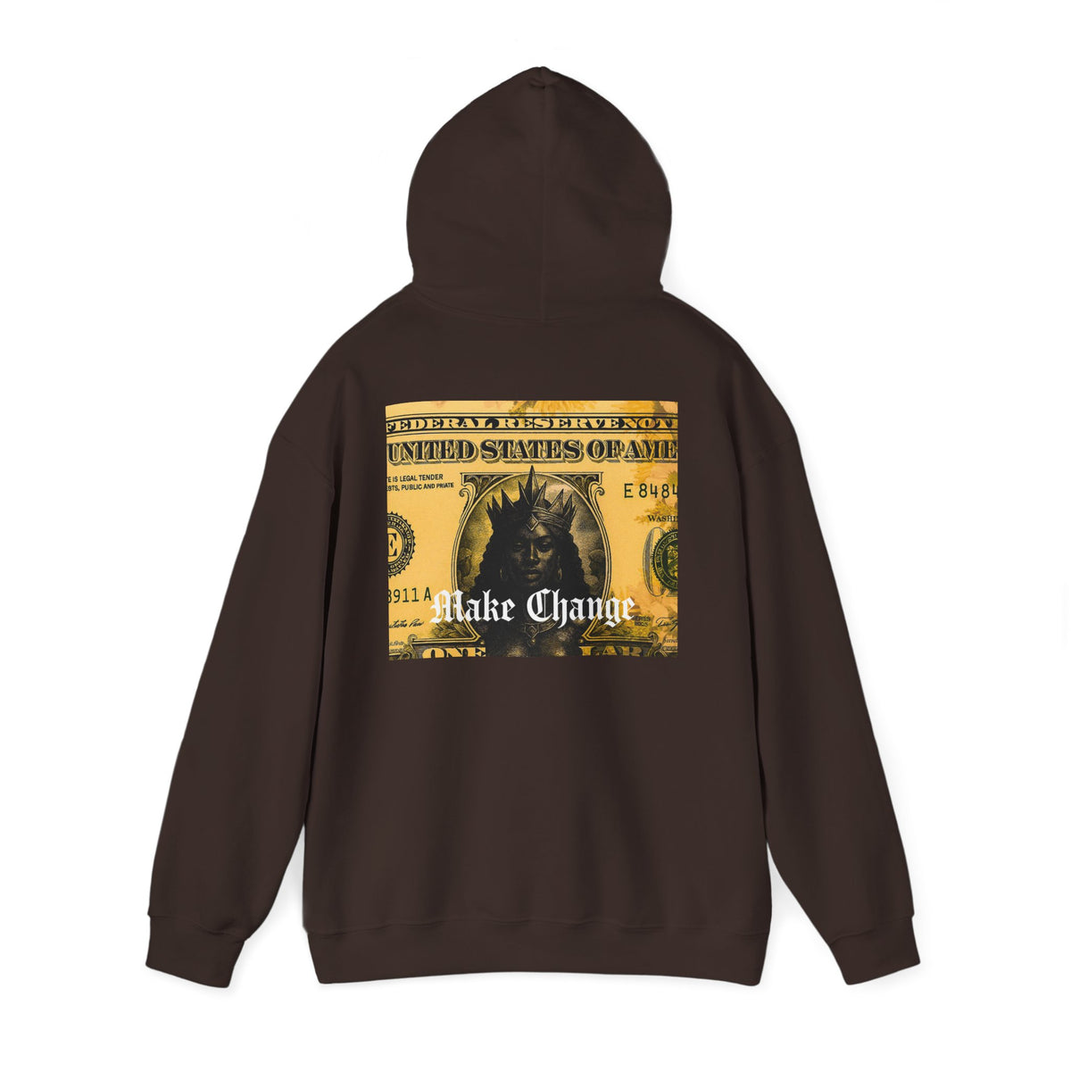 Money Change Hoodie — Graphic Dollar Bill 'Make Change' Streetwear Hoodie