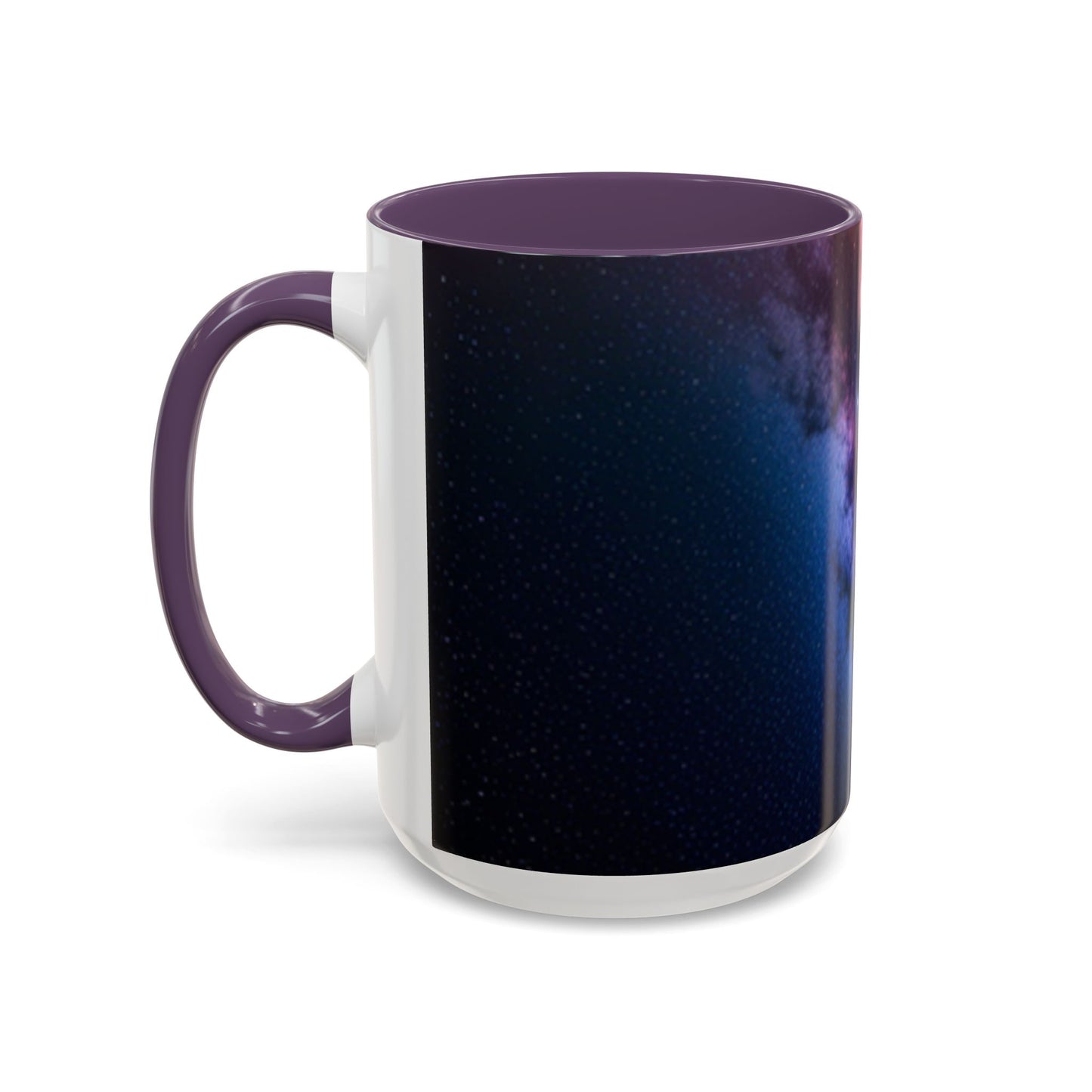 Galaxy Accent Coffee Mug | Astronomy-Inspired Ceramic | Space Lover Gift