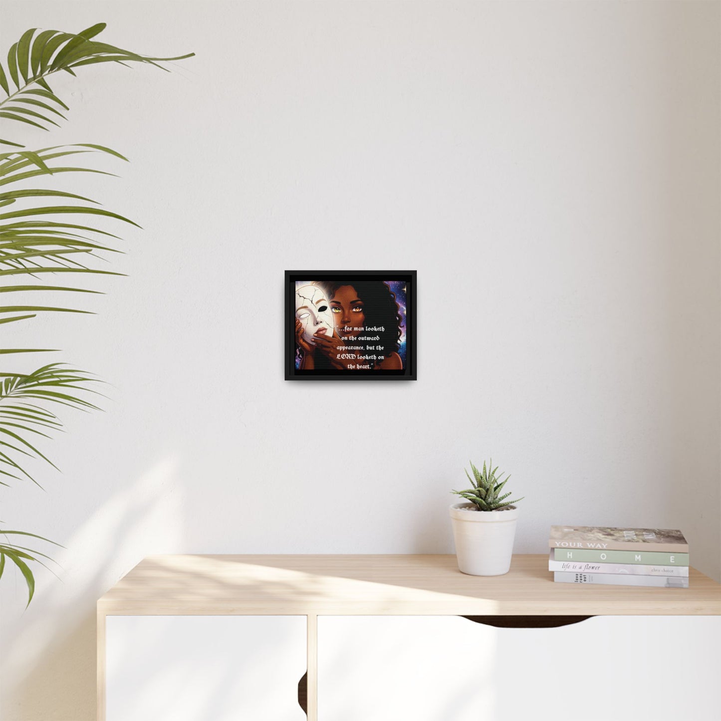 The Heart by Bleu Matte Canvas