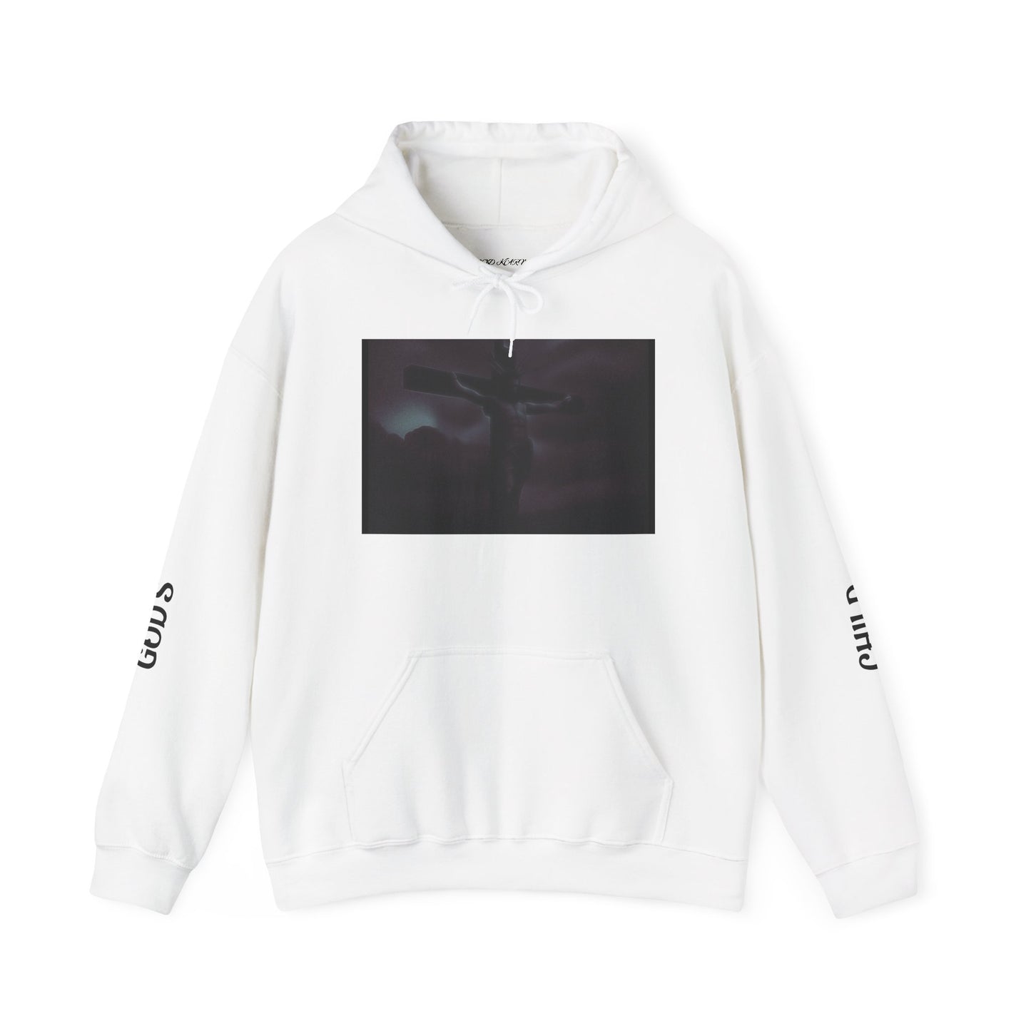 Inspirational Faith Hoodie - Unisex Heavy Blend Sweatshirt with Biblical Quote