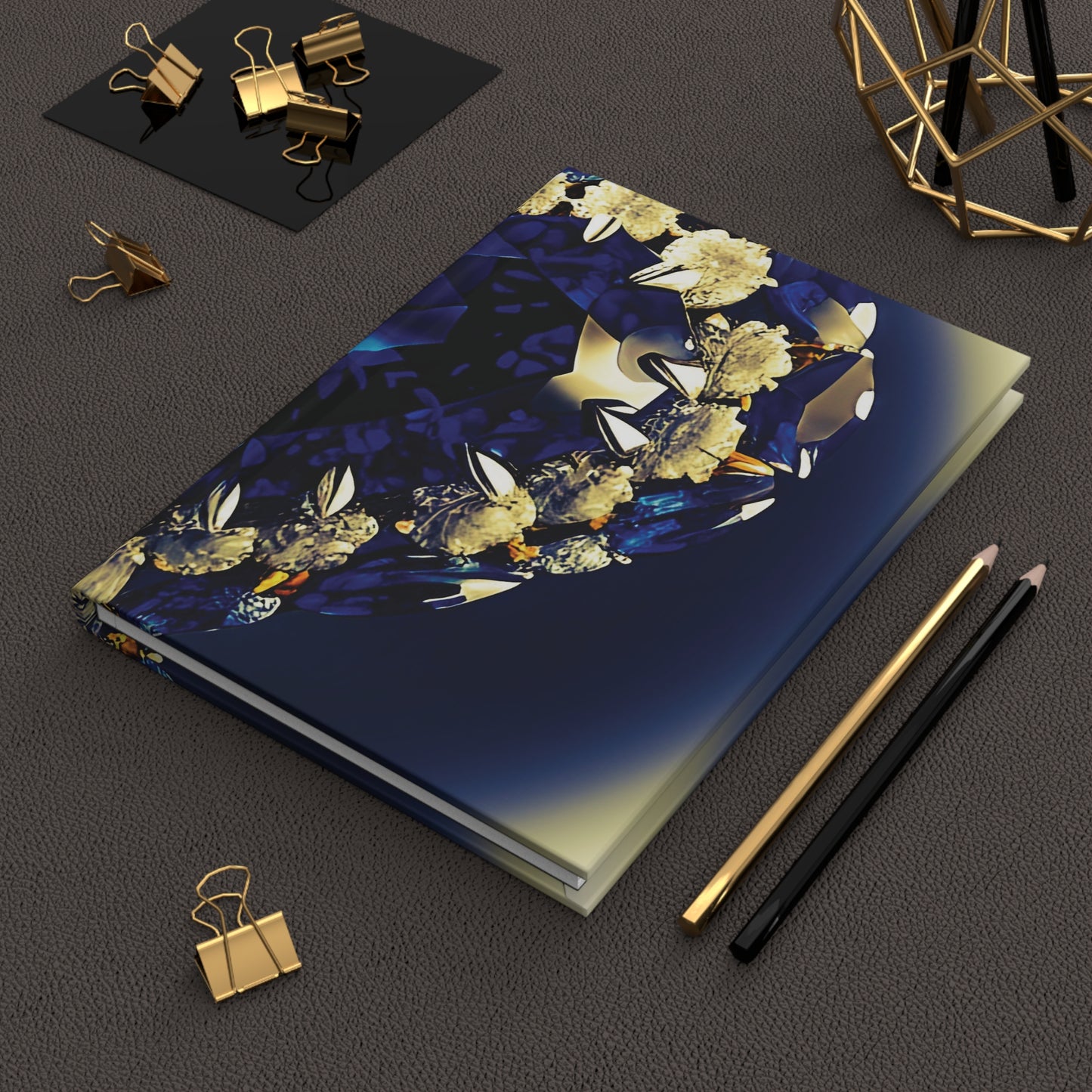 Elegant Gemstone Hardcover Journal - Perfect for Writers and Artists