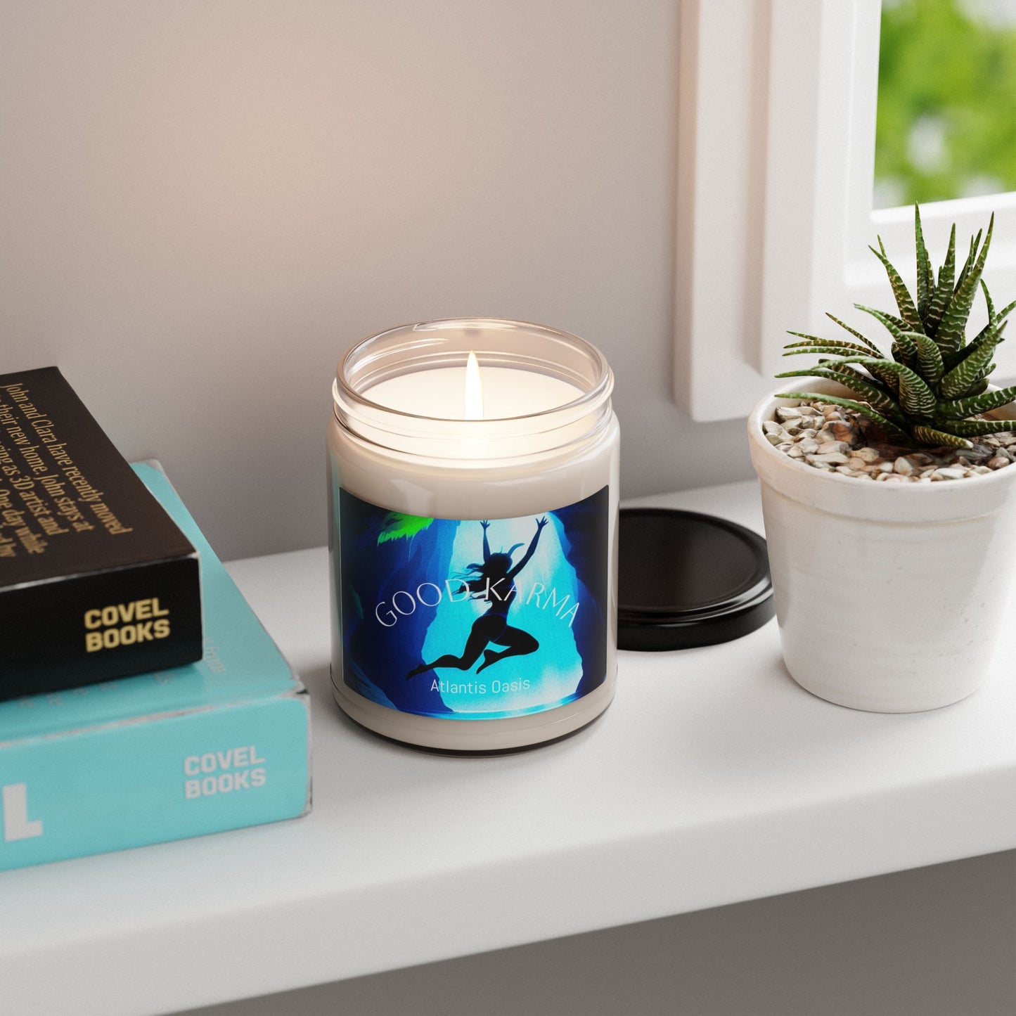 GOOD KARMA. Scented Soy Candle, 9oz