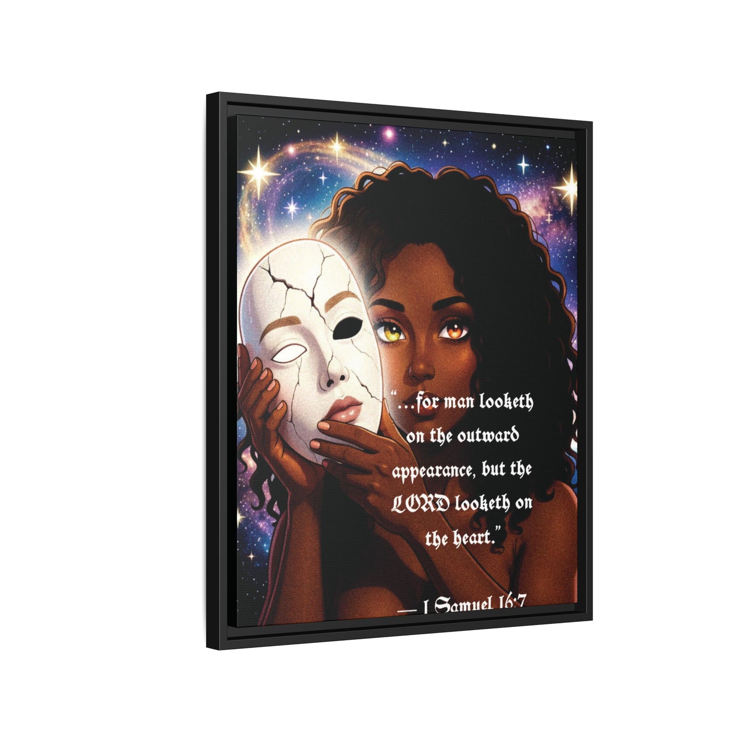 The Heart by Bleu Matte Canvas
