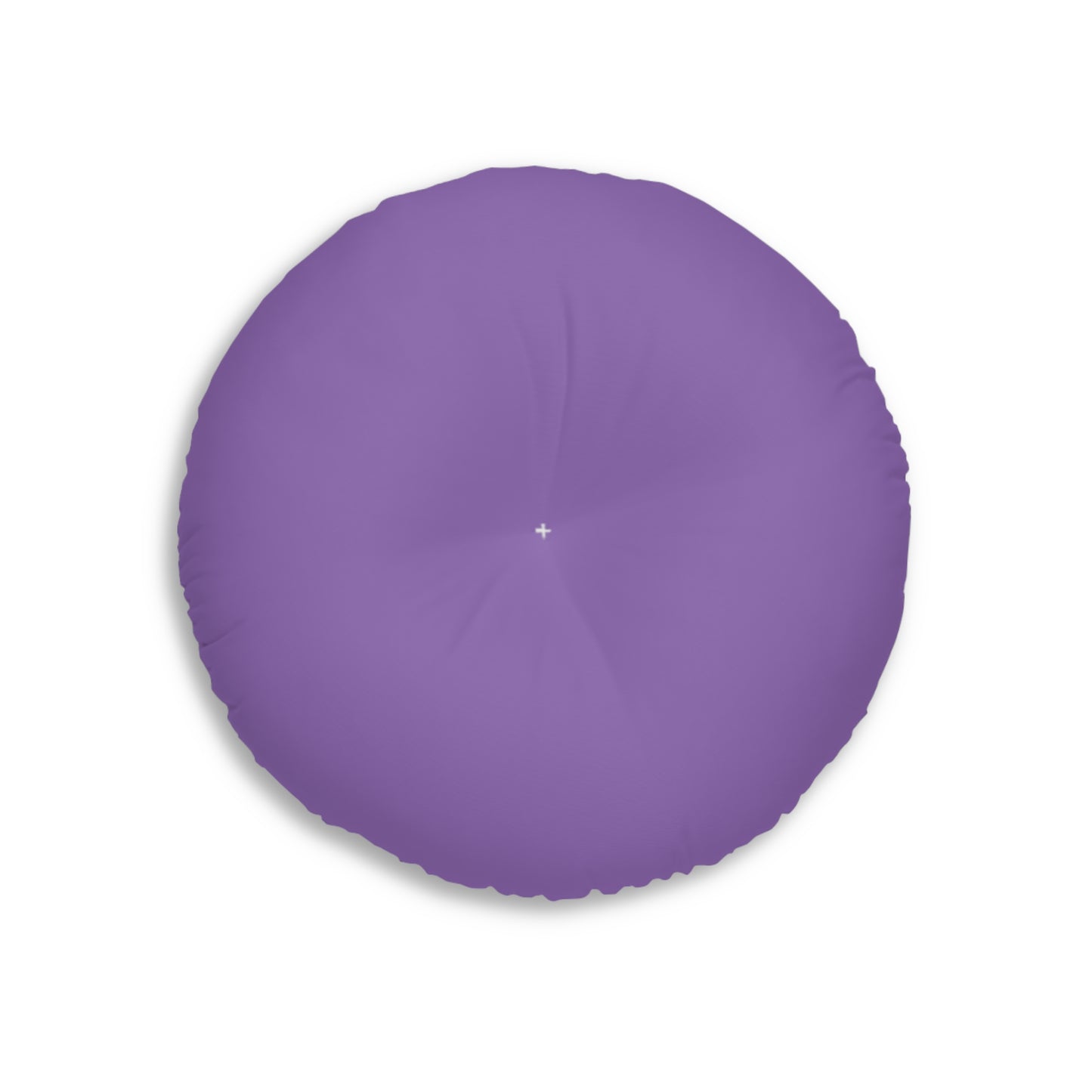 Vibrant Lotus Tufted Floor Pillow - Round Meditation Seat