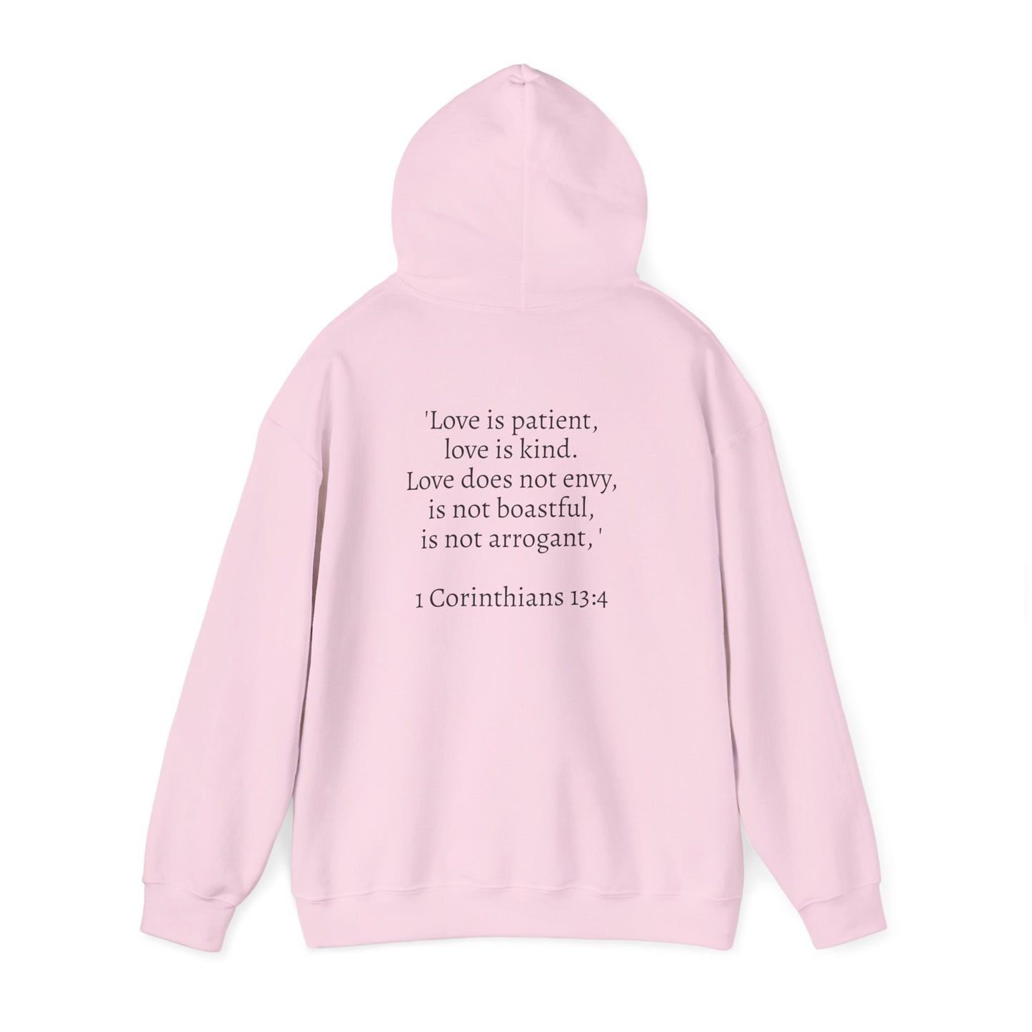 Cozy Love Hoodie, Unisex Sweatshirt, Faith-Inspired Apparel, Gift for Her, Inspirational Clothing, Christian Fashion