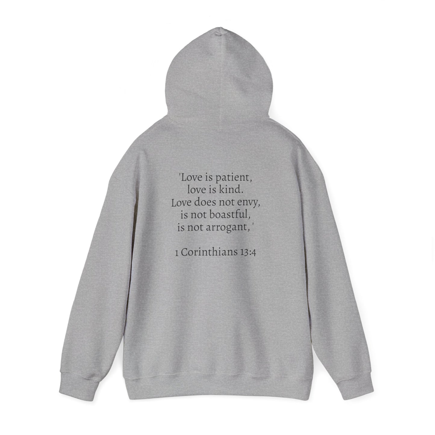 Cozy Love Hoodie, Unisex Sweatshirt, Faith-Inspired Apparel, Gift for Her, Inspirational Clothing, Christian Fashion