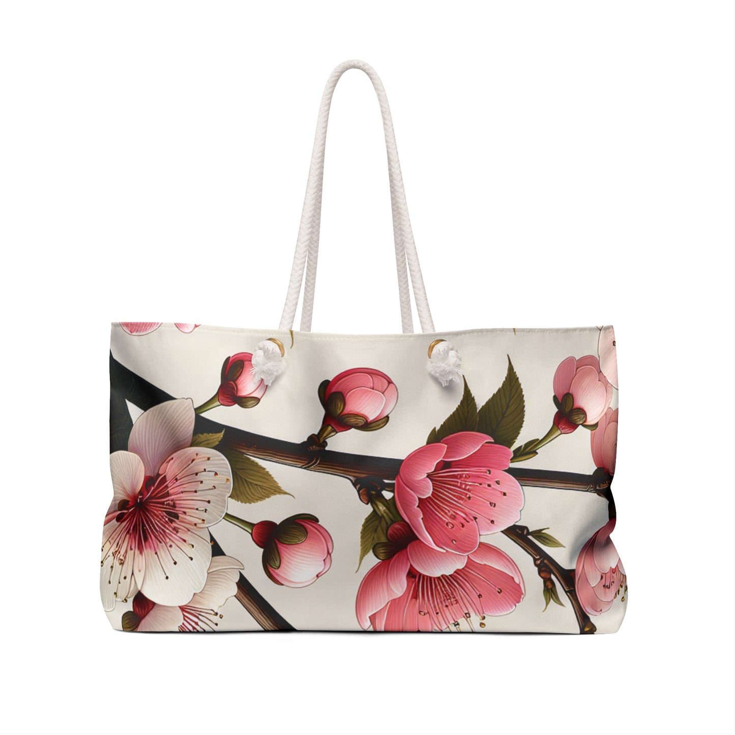 Floral Weekender Bag - Stylish Travel Tote for Weekend Getaways