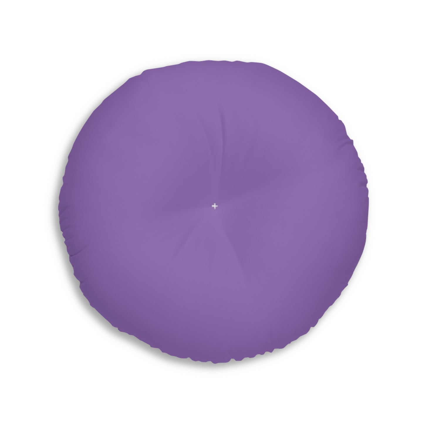 Vibrant Lotus Tufted Floor Pillow - Round Meditation Seat