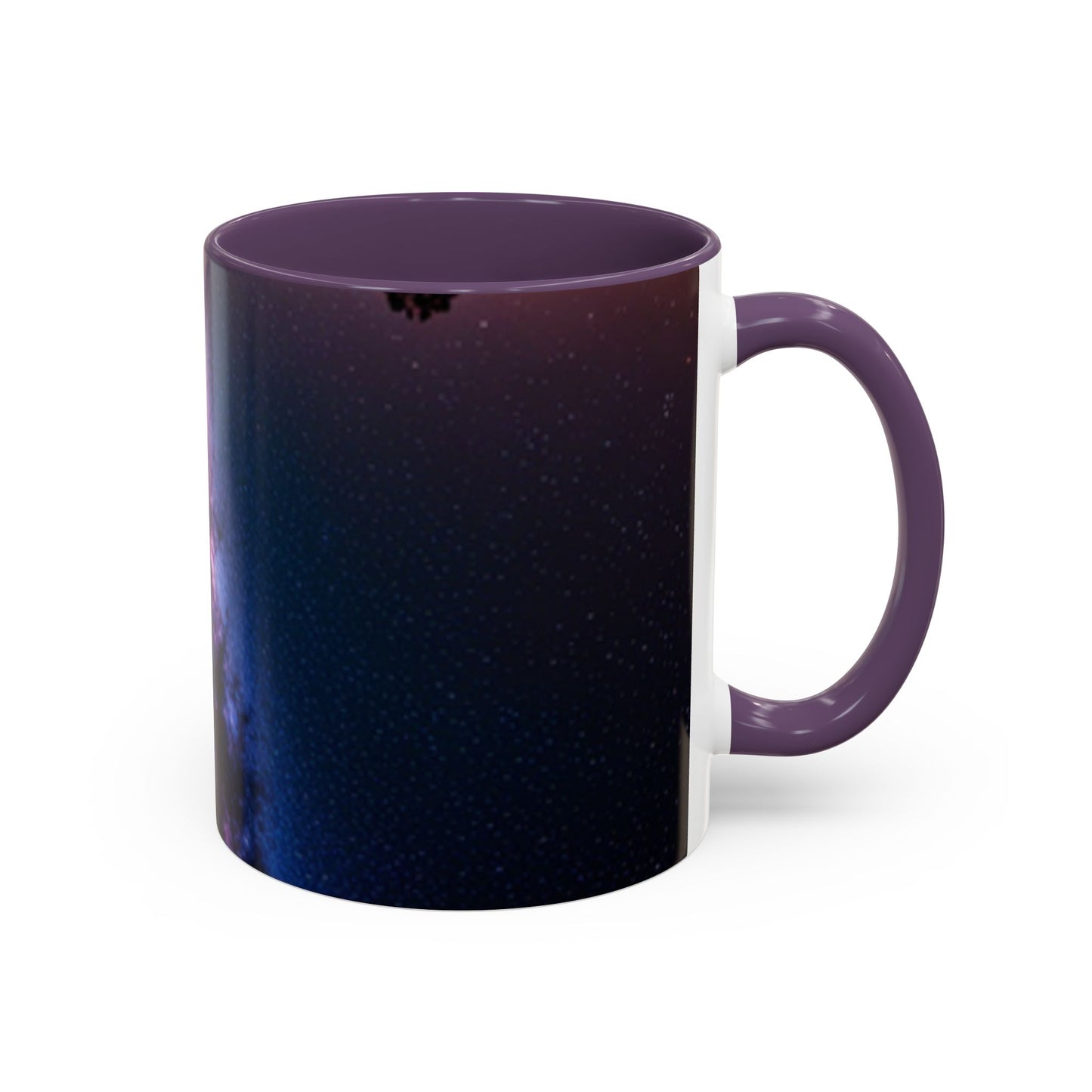 Galaxy Accent Coffee Mug | Astronomy-Inspired Ceramic | Space Lover Gift