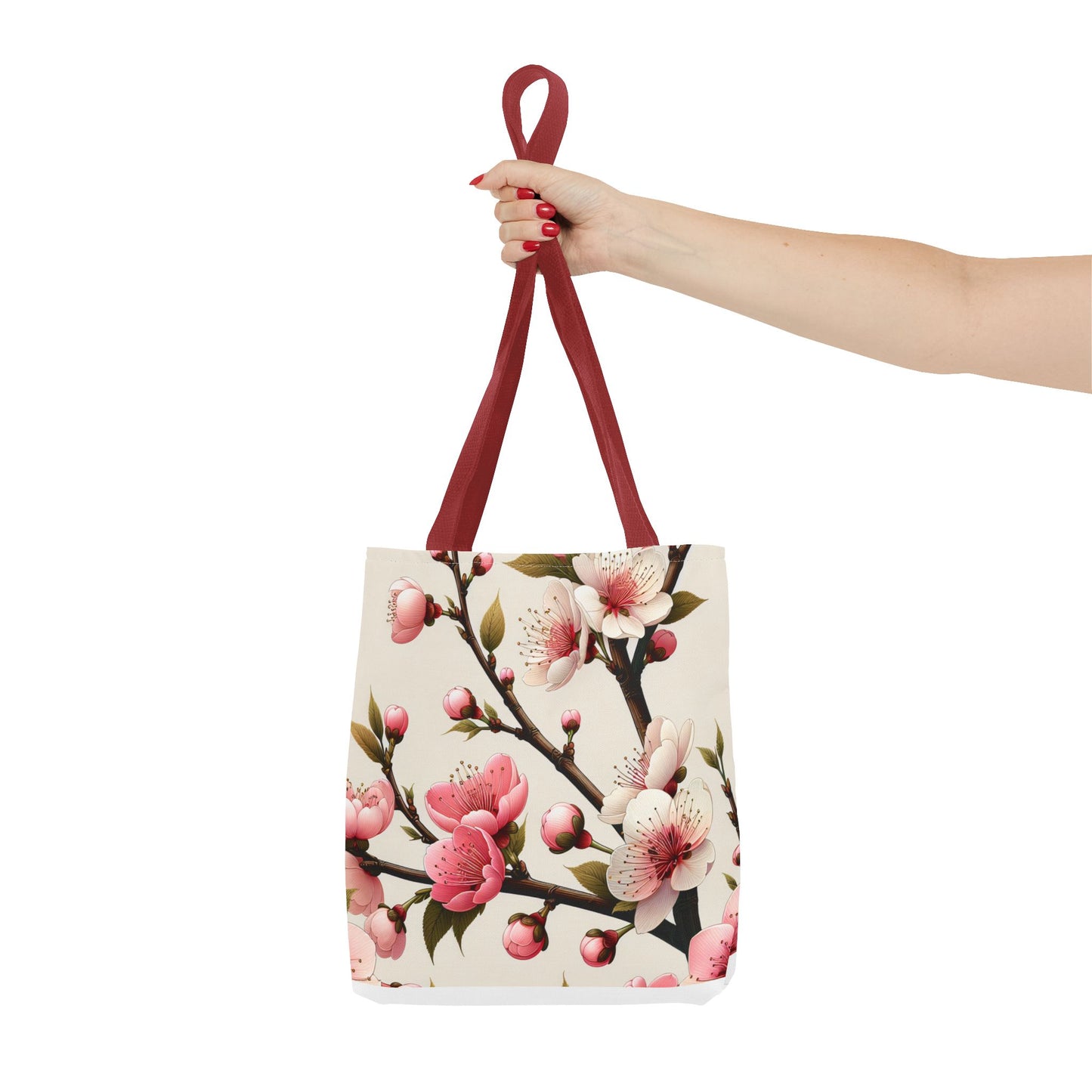 Blossom Floral Tote Bag, Chic Floral Handbag, Personalized Gift for Women, Eco-Friendly Shopping Bag, Spring Floral Purse