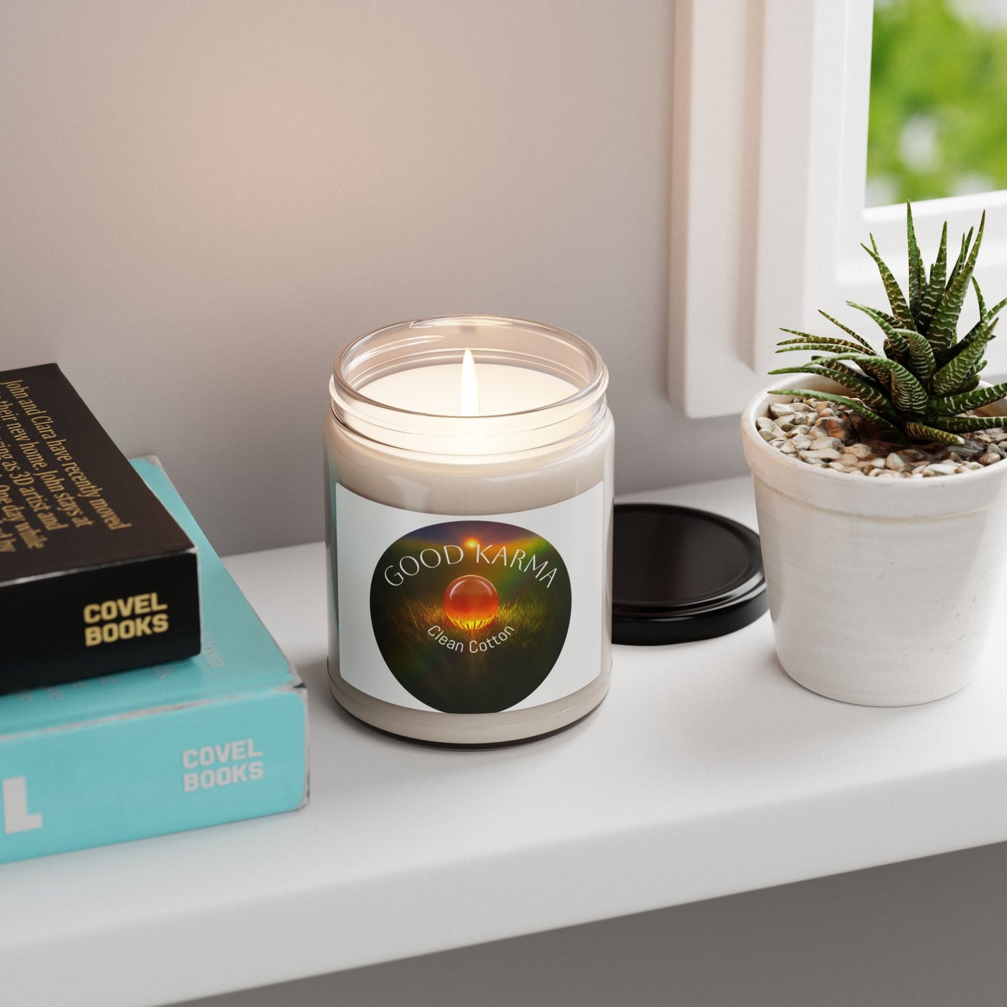 GOOD KARMA. Scented Soy Candle, 9oz