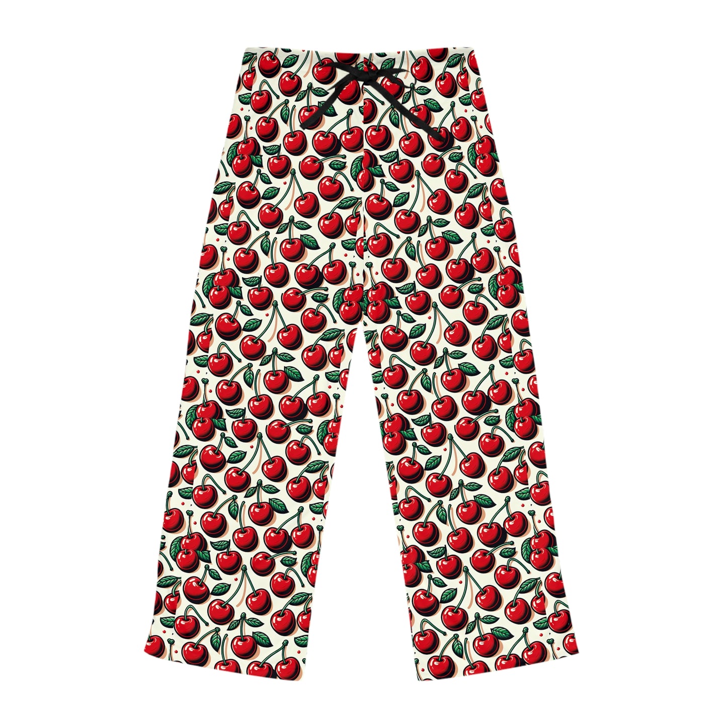 Cherry Print Women's Pajama Pants – Cozy & Cute Loungewear