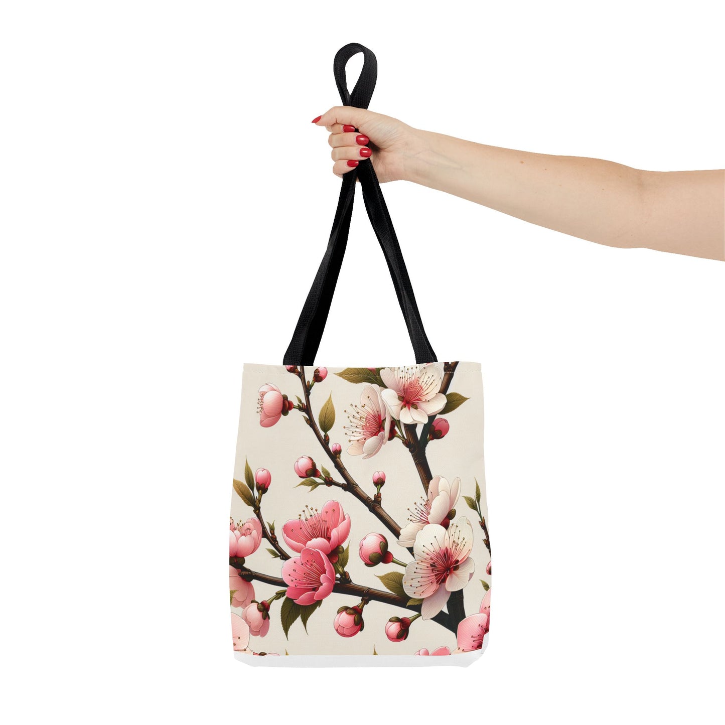 Blossom Floral Tote Bag, Chic Floral Handbag, Personalized Gift for Women, Eco-Friendly Shopping Bag, Spring Floral Purse