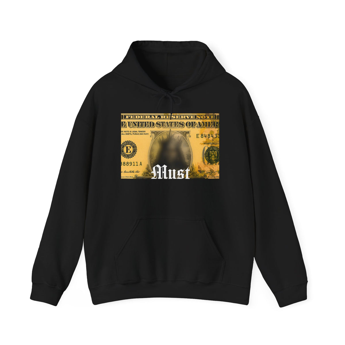 Money Change Hoodie — Graphic Dollar Bill 'Make Change' Streetwear Hoodie