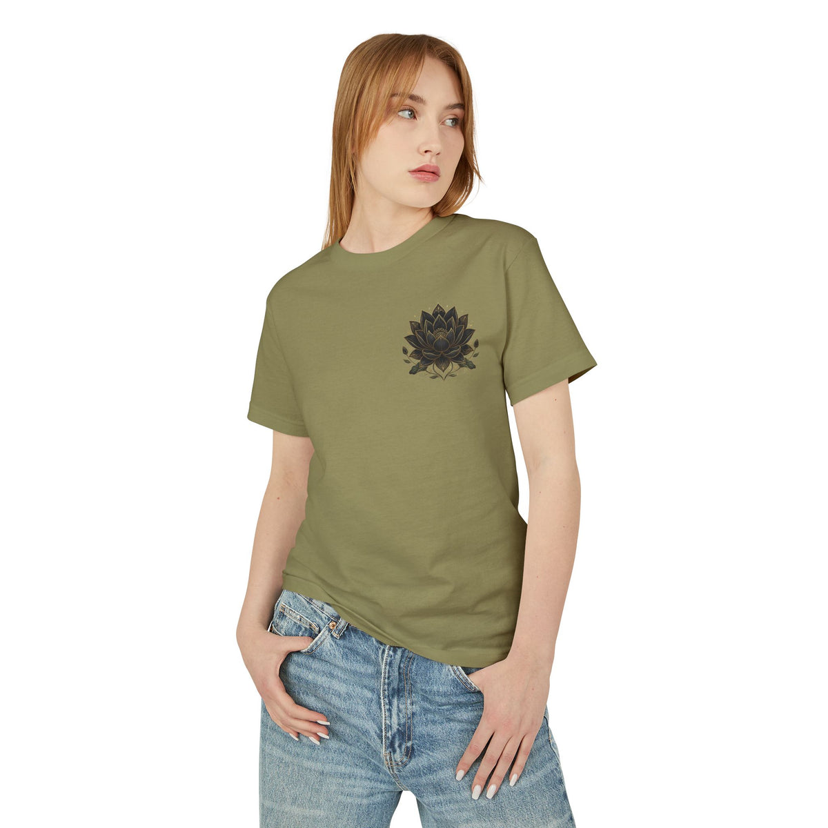Zen Master Graphic Tee_Anime_FanArt — Meditation Lotus Vintage-Style Cotton T-Shirt
