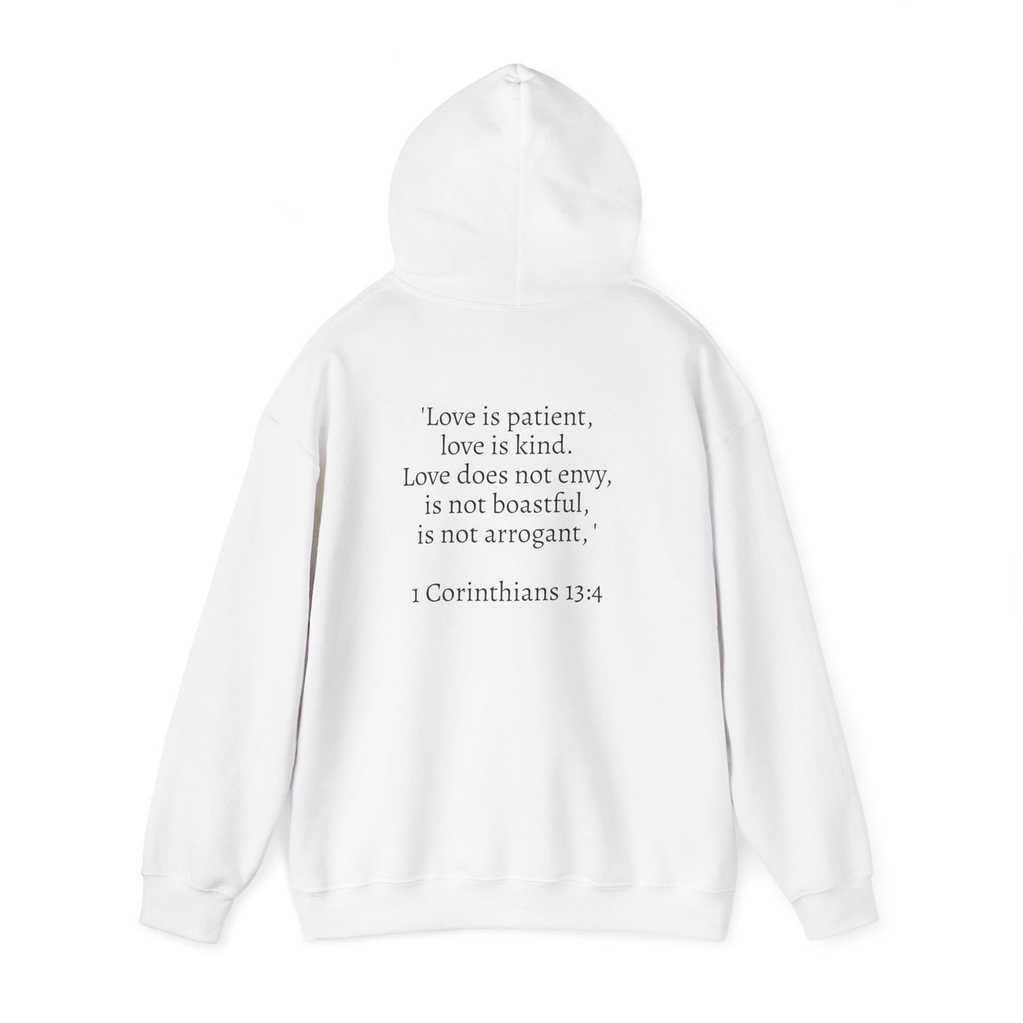 Cozy Love Hoodie, Unisex Sweatshirt, Faith-Inspired Apparel, Gift for Her, Inspirational Clothing, Christian Fashion