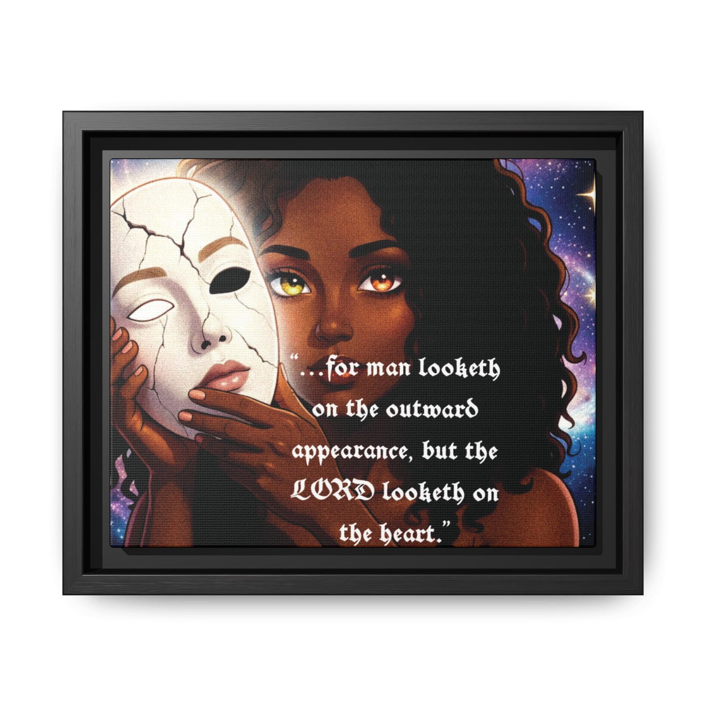 The Heart by Bleu Matte Canvas
