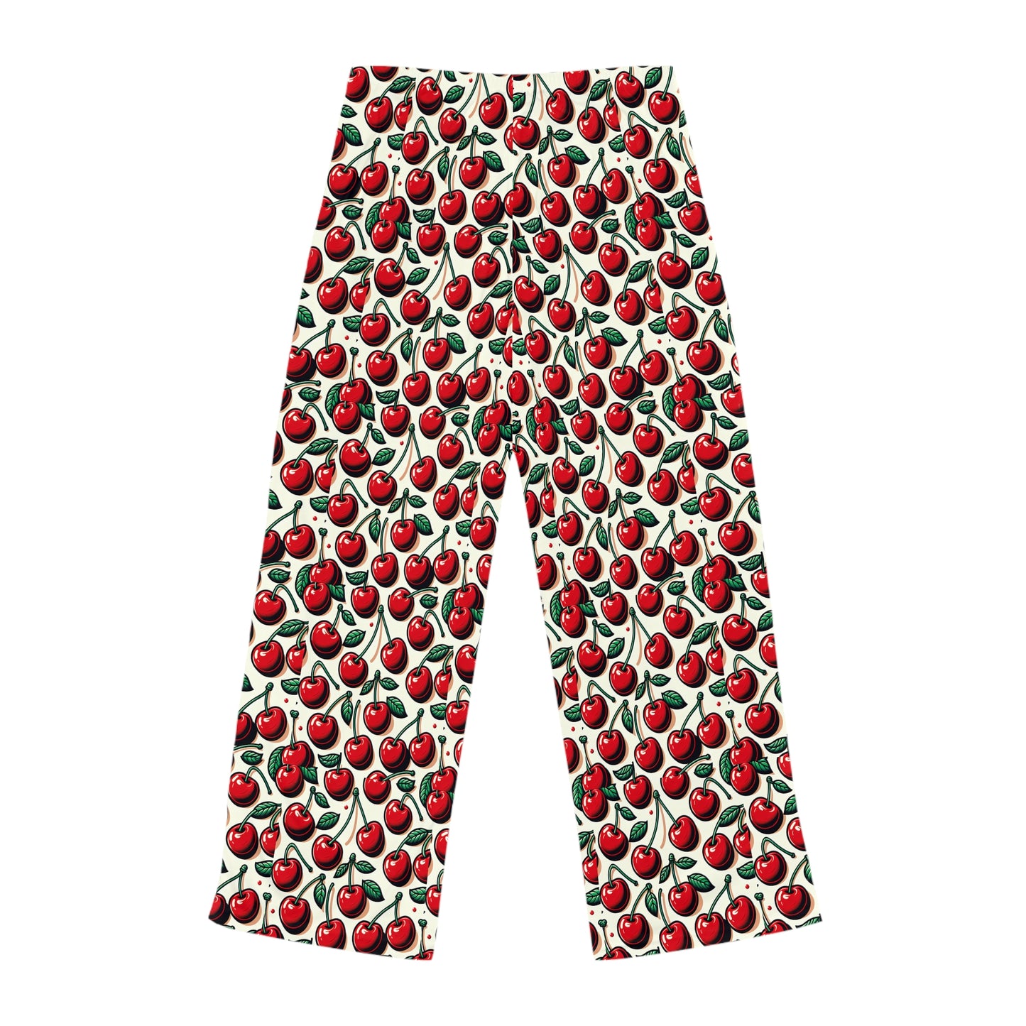 Cherry Print Women's Pajama Pants – Cozy & Cute Loungewear