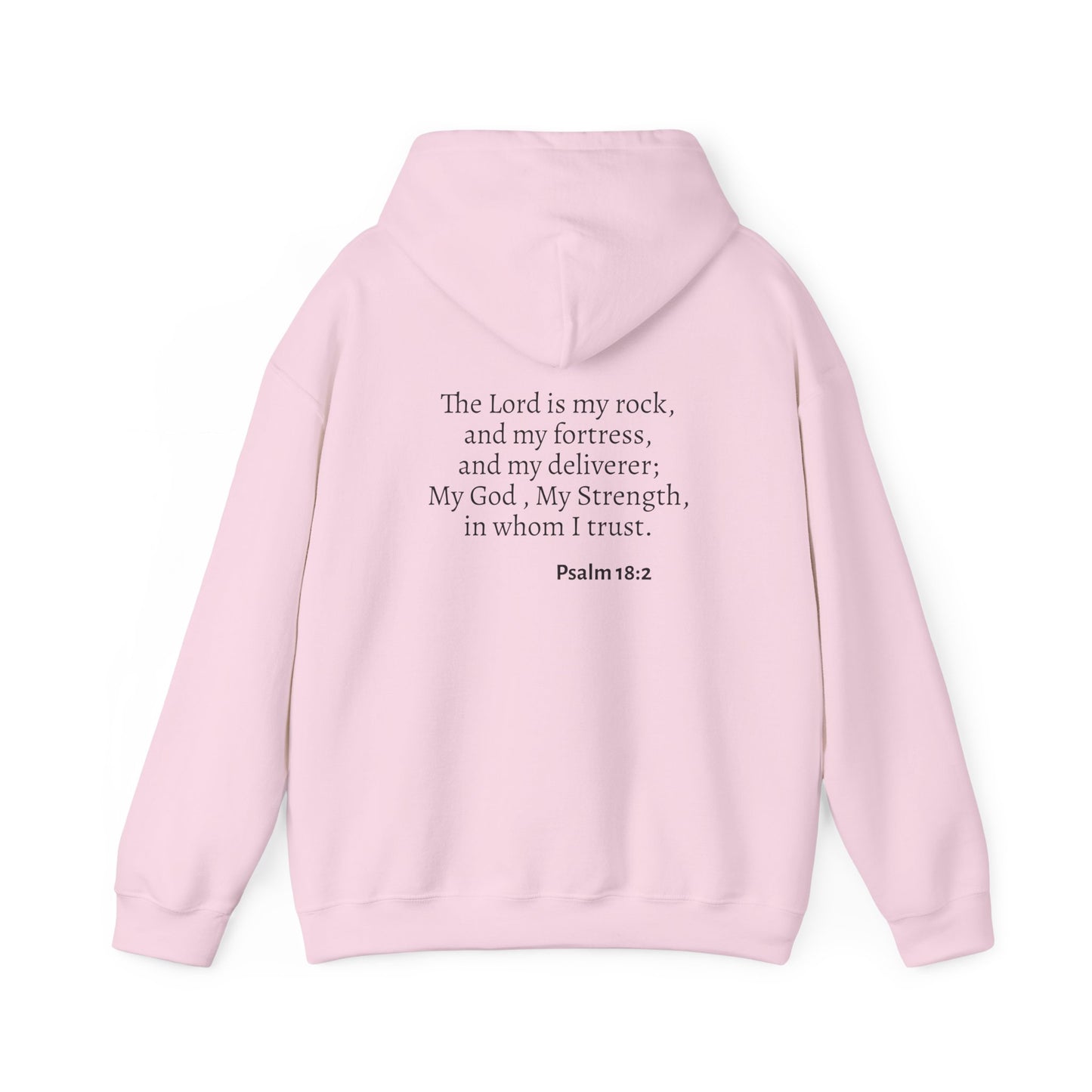 Strength Inspirational Hoodie | Meaningful Gift for Faith, Motivation, Comfort Wear, Religious Sweatshirt, Scripture Apparel