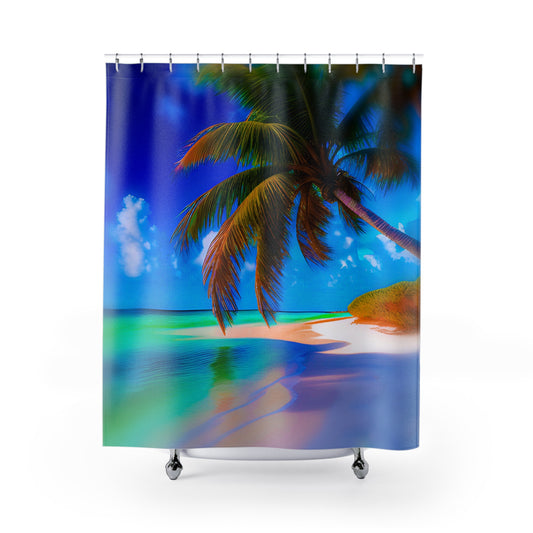 Tropical Paradise Shower Curtain - Enhance Your Bathroom Decor