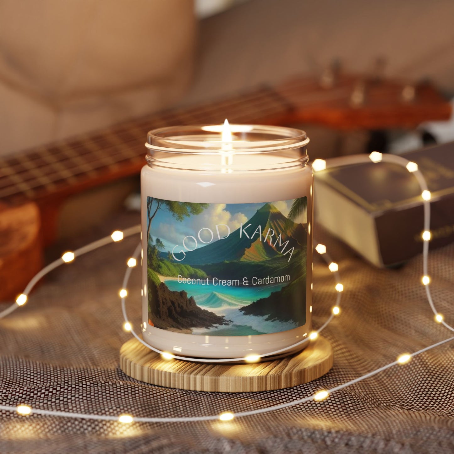 GOOD KARMA. Scented Soy Candle, 9oz
