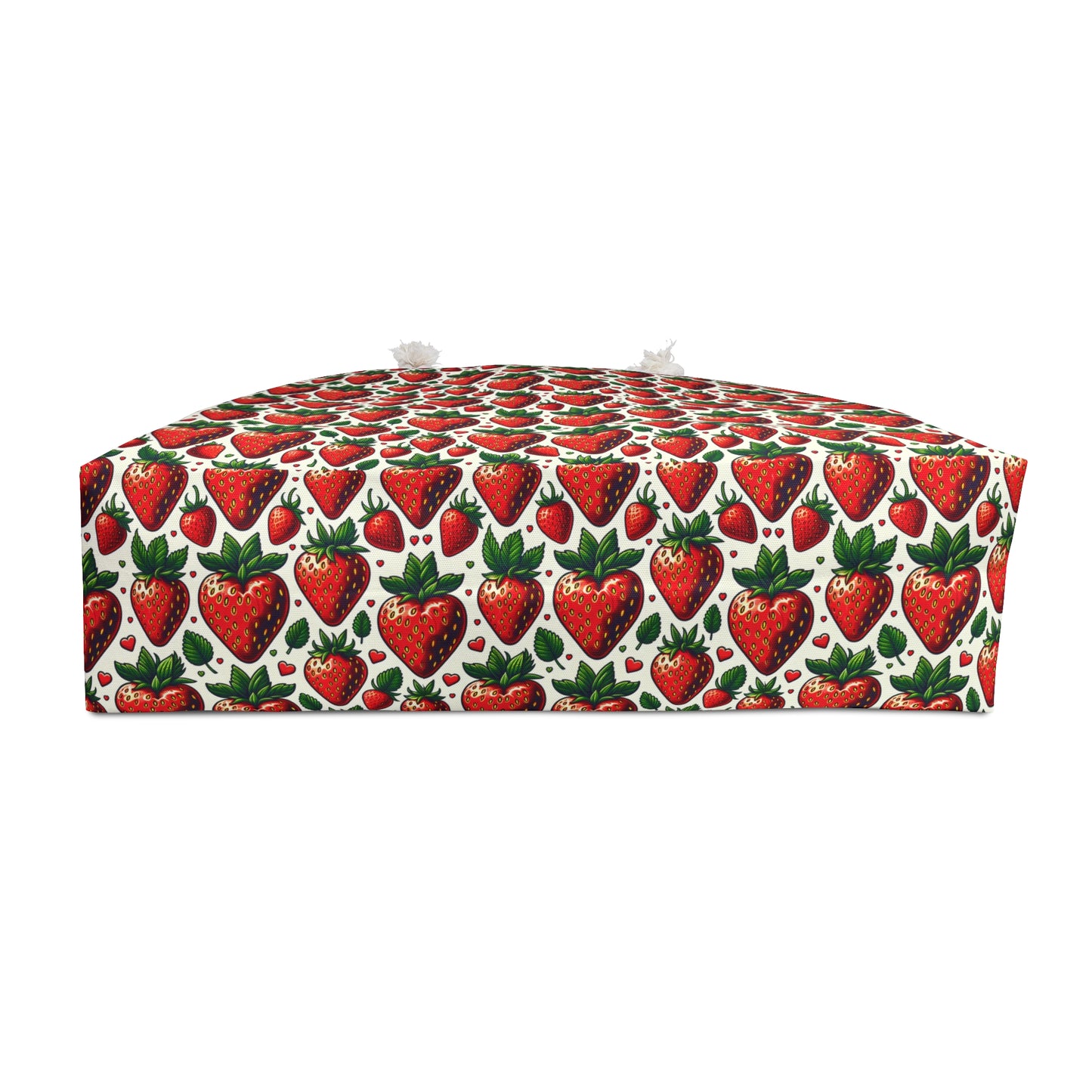 Strawberry Pattern Weekender Bag - Perfect for Getaways and Summer Fun