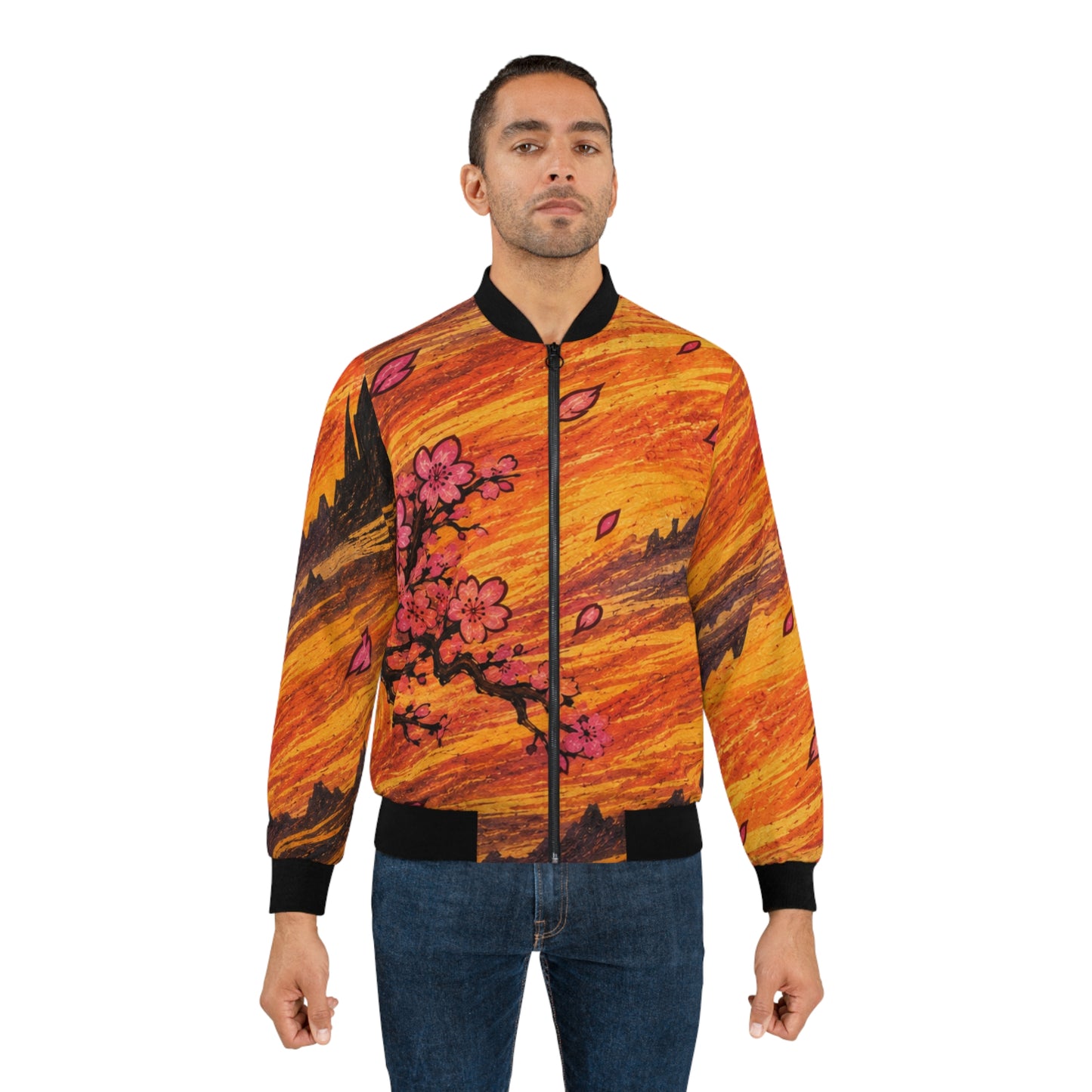 Cartoon_Fanart_Men's Bomber Jacket (AOP)