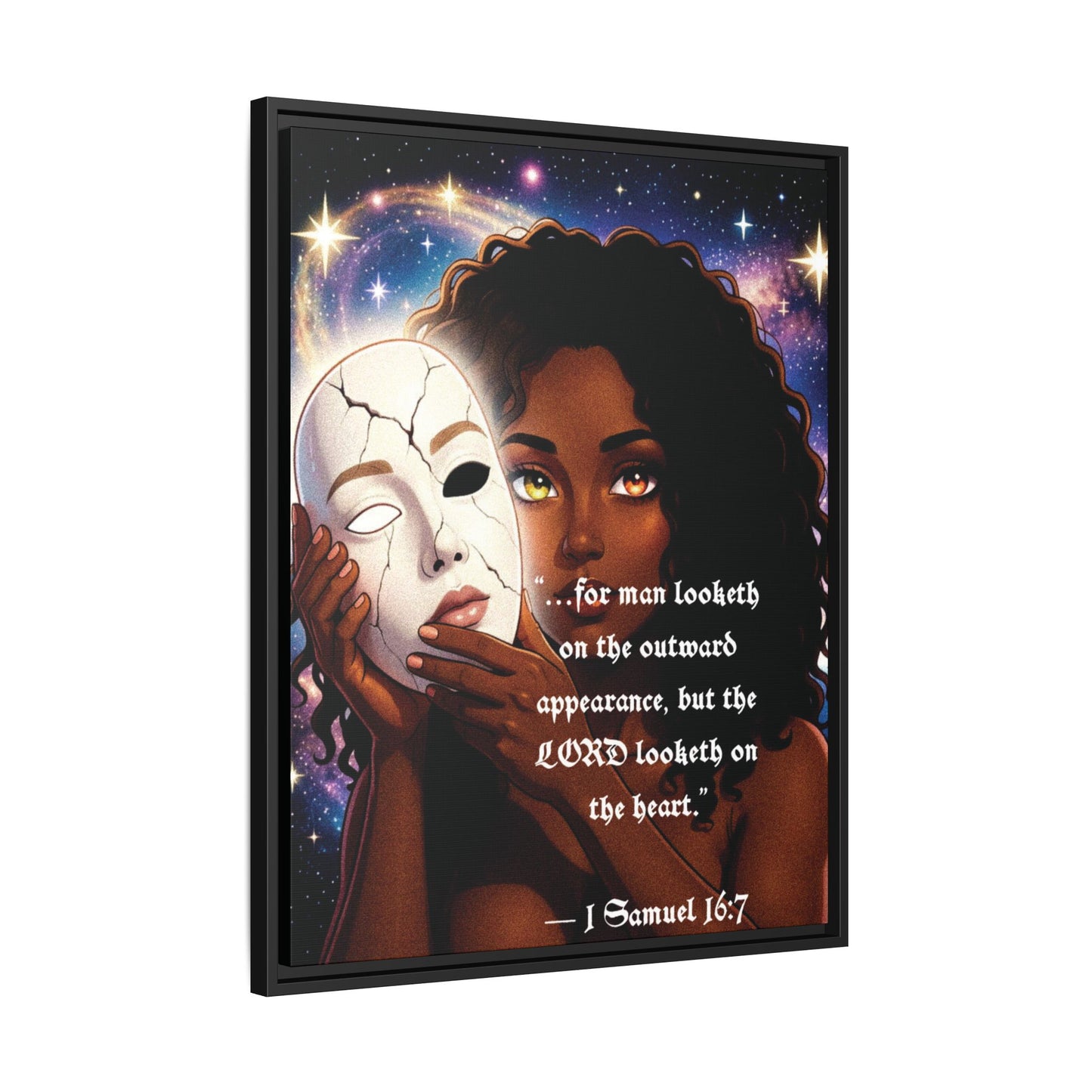 The Heart by Bleu Matte Canvas