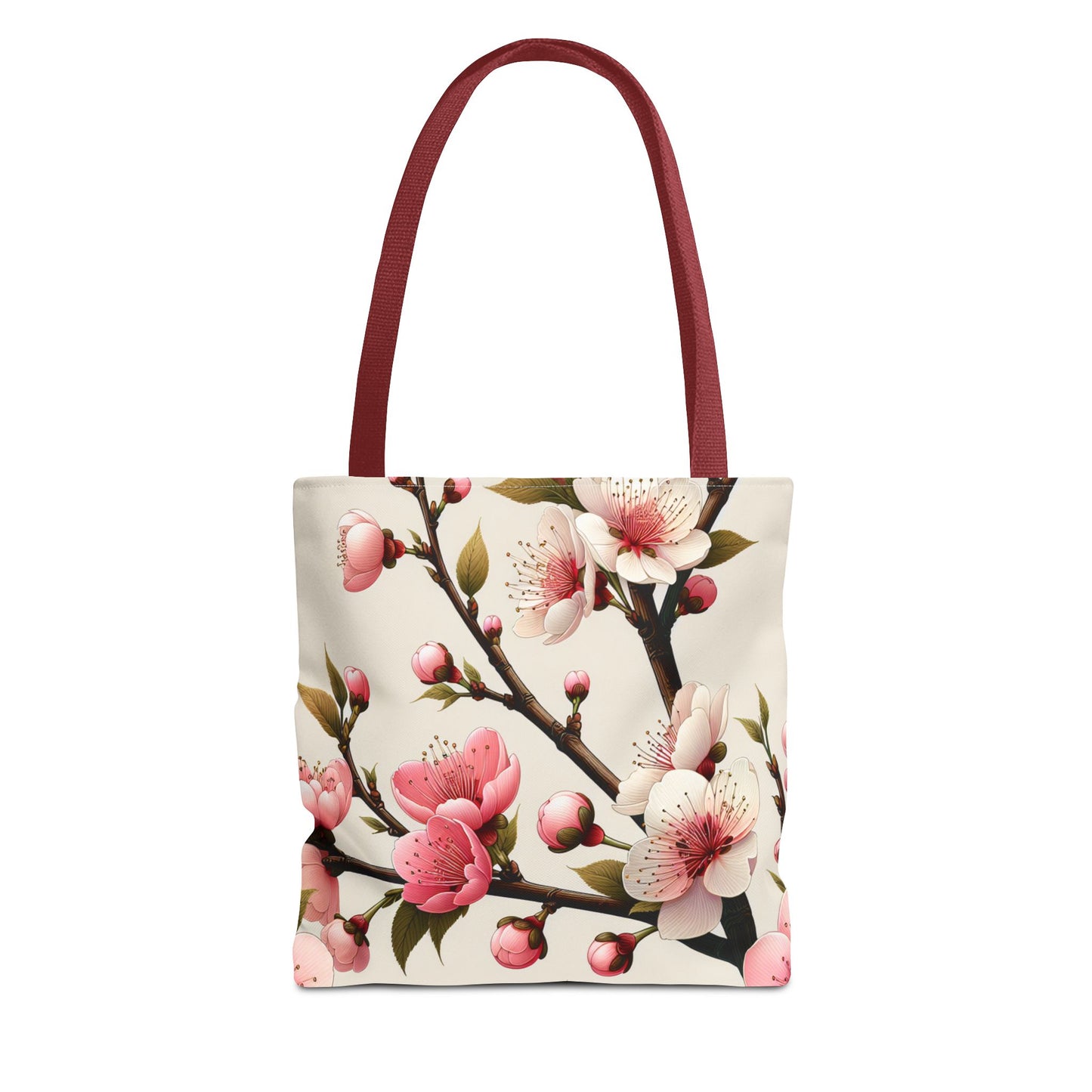 Blossom Floral Tote Bag, Chic Floral Handbag, Personalized Gift for Women, Eco-Friendly Shopping Bag, Spring Floral Purse